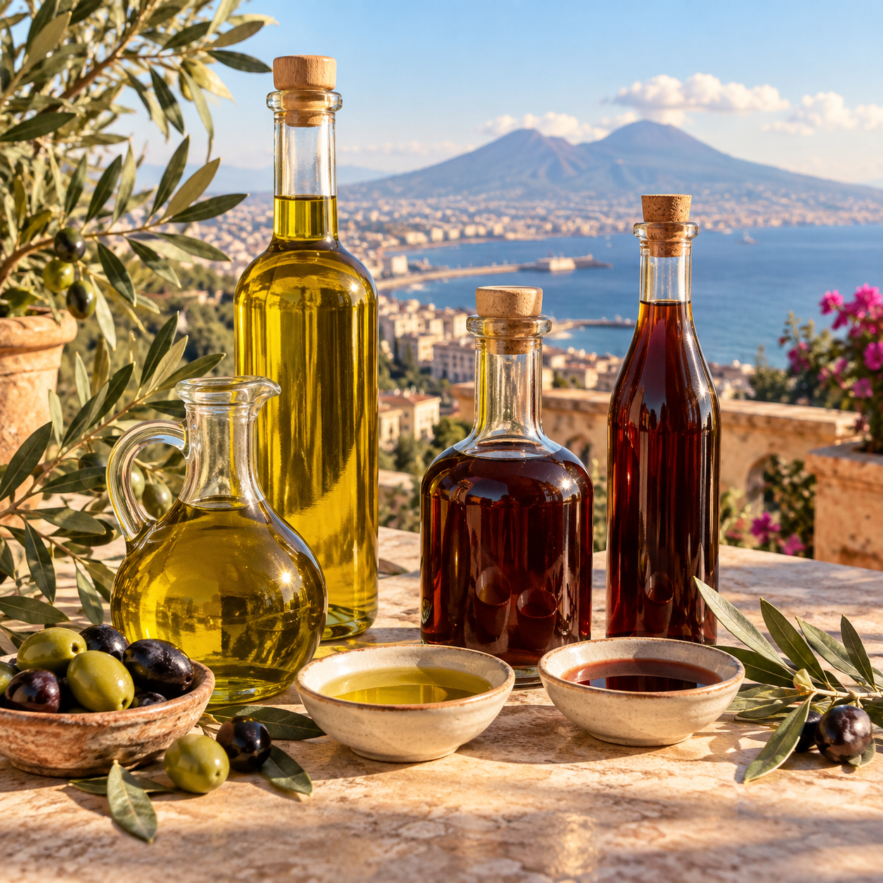 Olive oil & Vinager