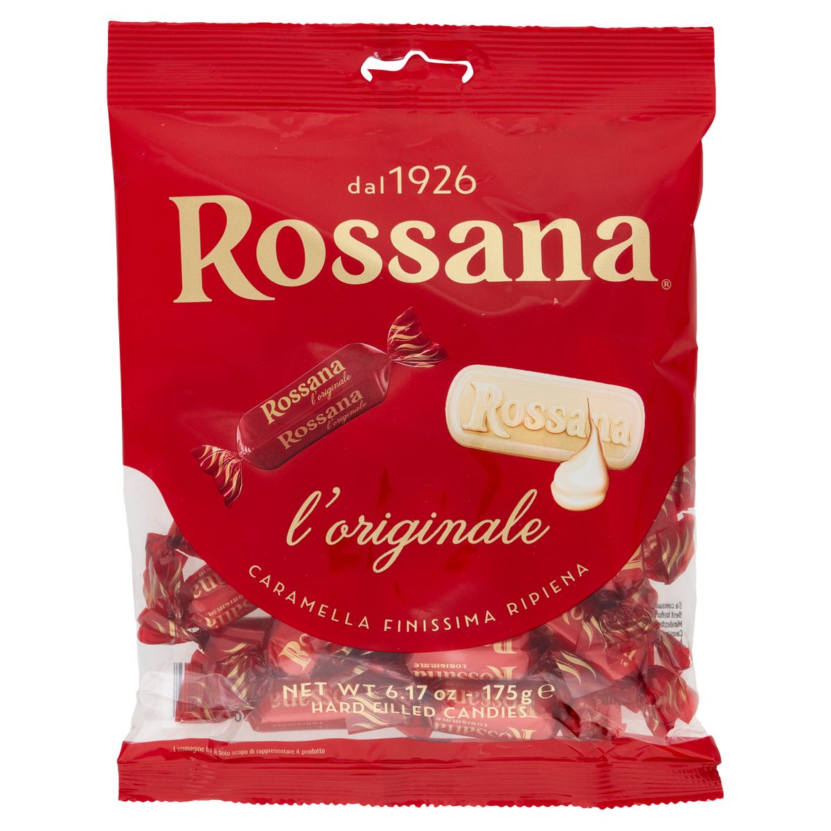 PERUGINA ROSSANA CARAMELLE 175g (24 in a box)