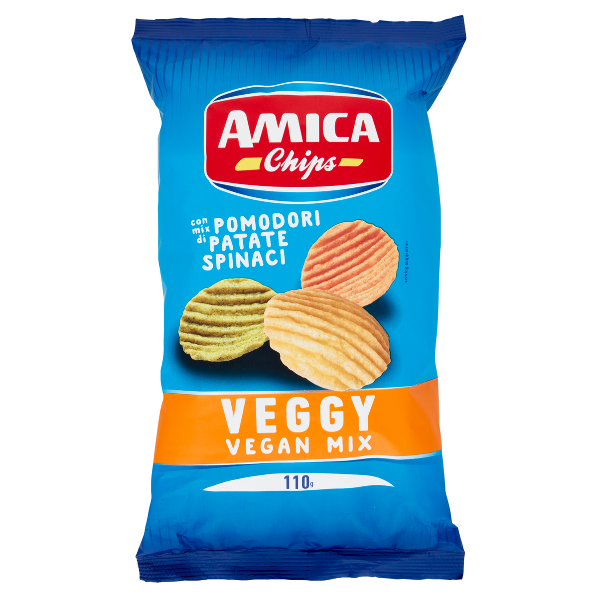 AMICA CHIPS VEGGY VEGAN MIX 110g (15 in a box)