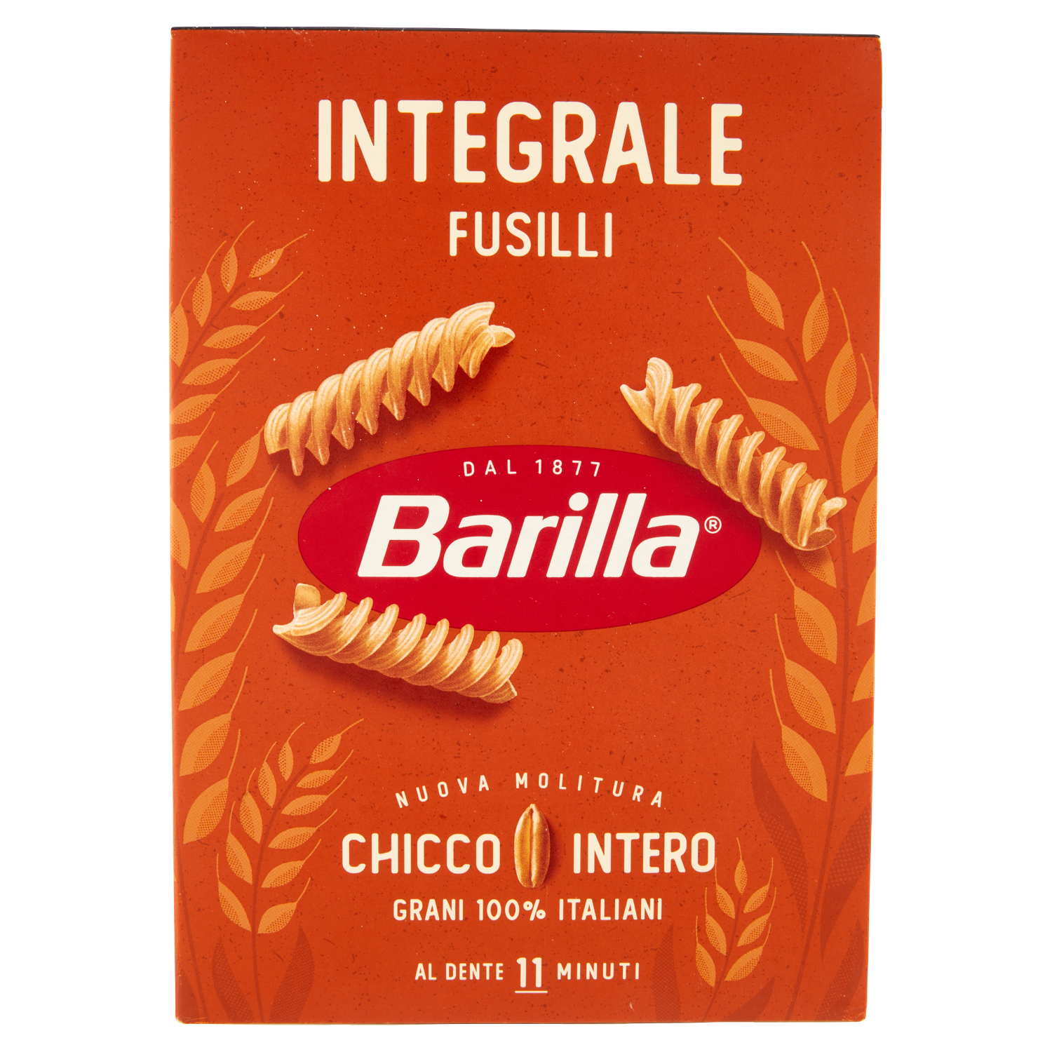 BARILLA PASTA INTEGRALE FUSILLI 500g (12 in a box)