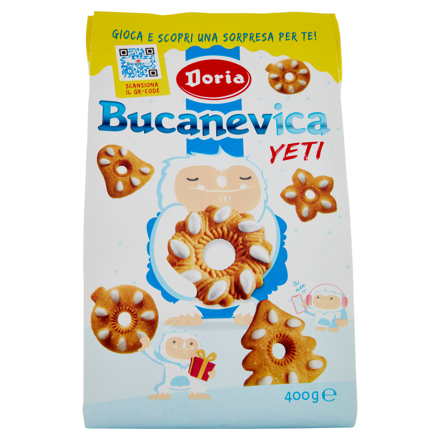 DORIA BUCANEVE 400g (12 in a box)