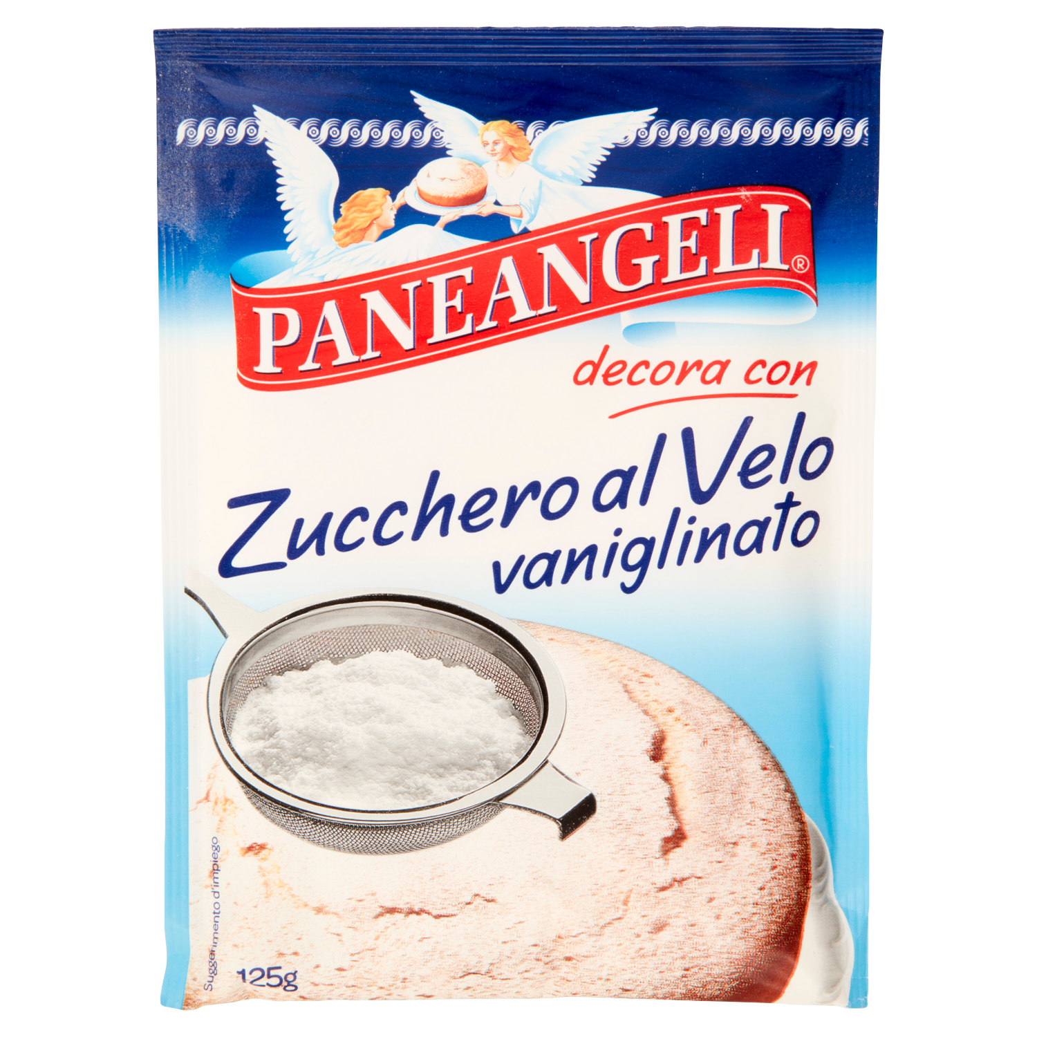 PANEANGELI ZUCCHERO A VELO VANIGLINATO 125g (24 in a box)