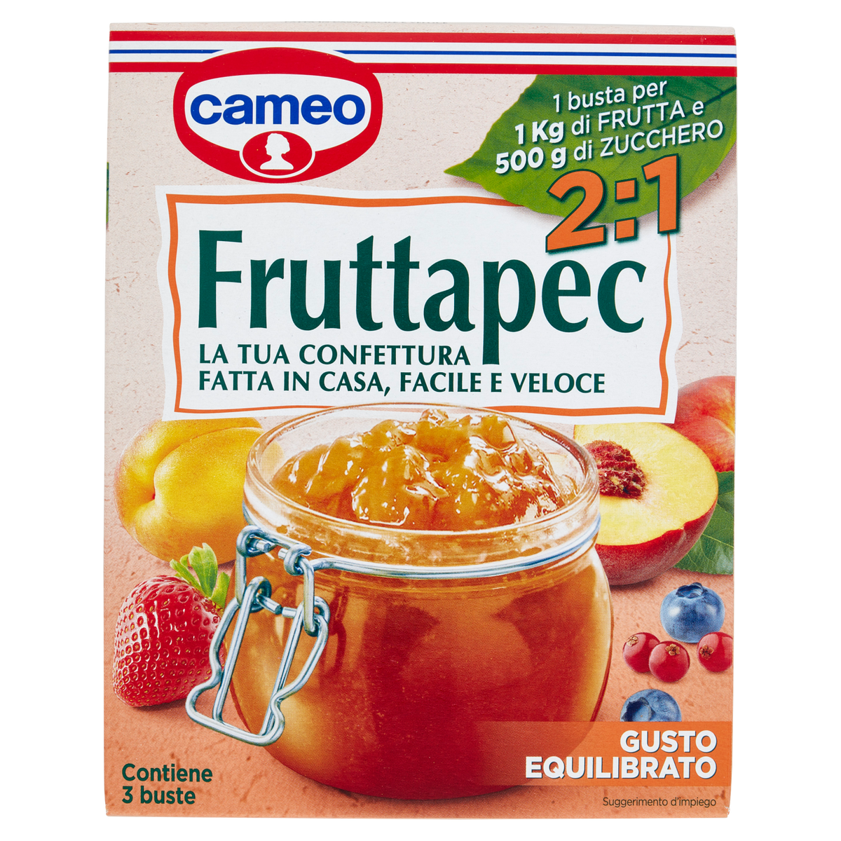CAMEO FRUTTAPEC 2:1 75g (8 in a box)