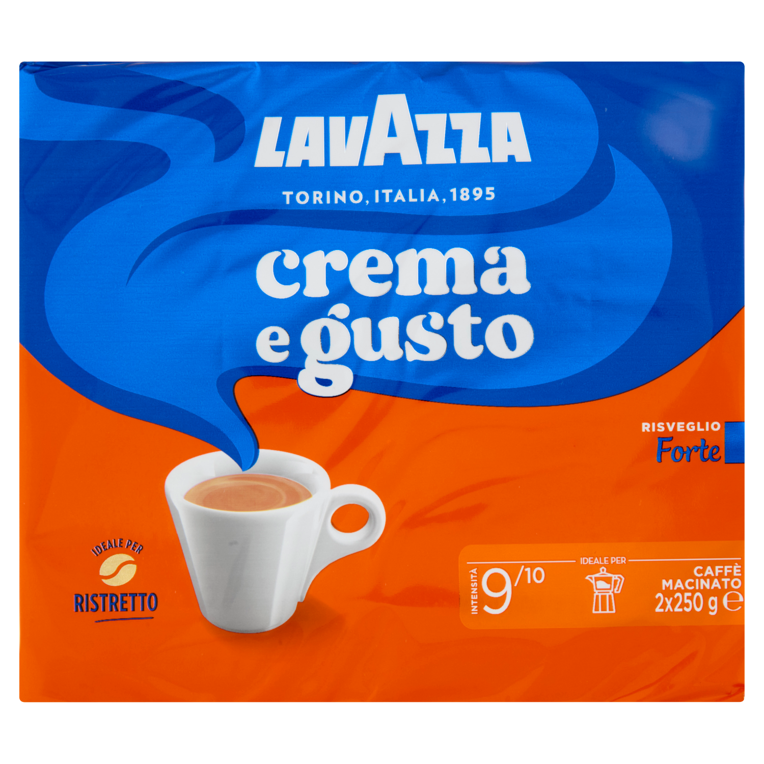 LAVAZZA CREMA&GUSTO GUSTO FORTE 250g X2 (10 in a box)