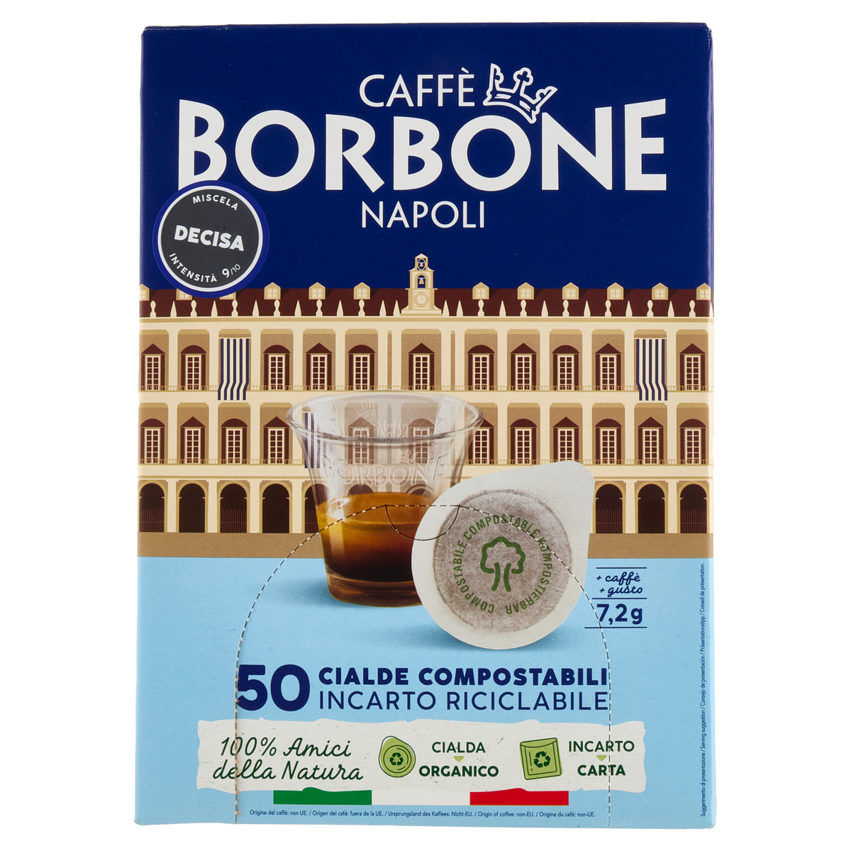 BORBONE DECISA CIALDE X50 360g (single item)