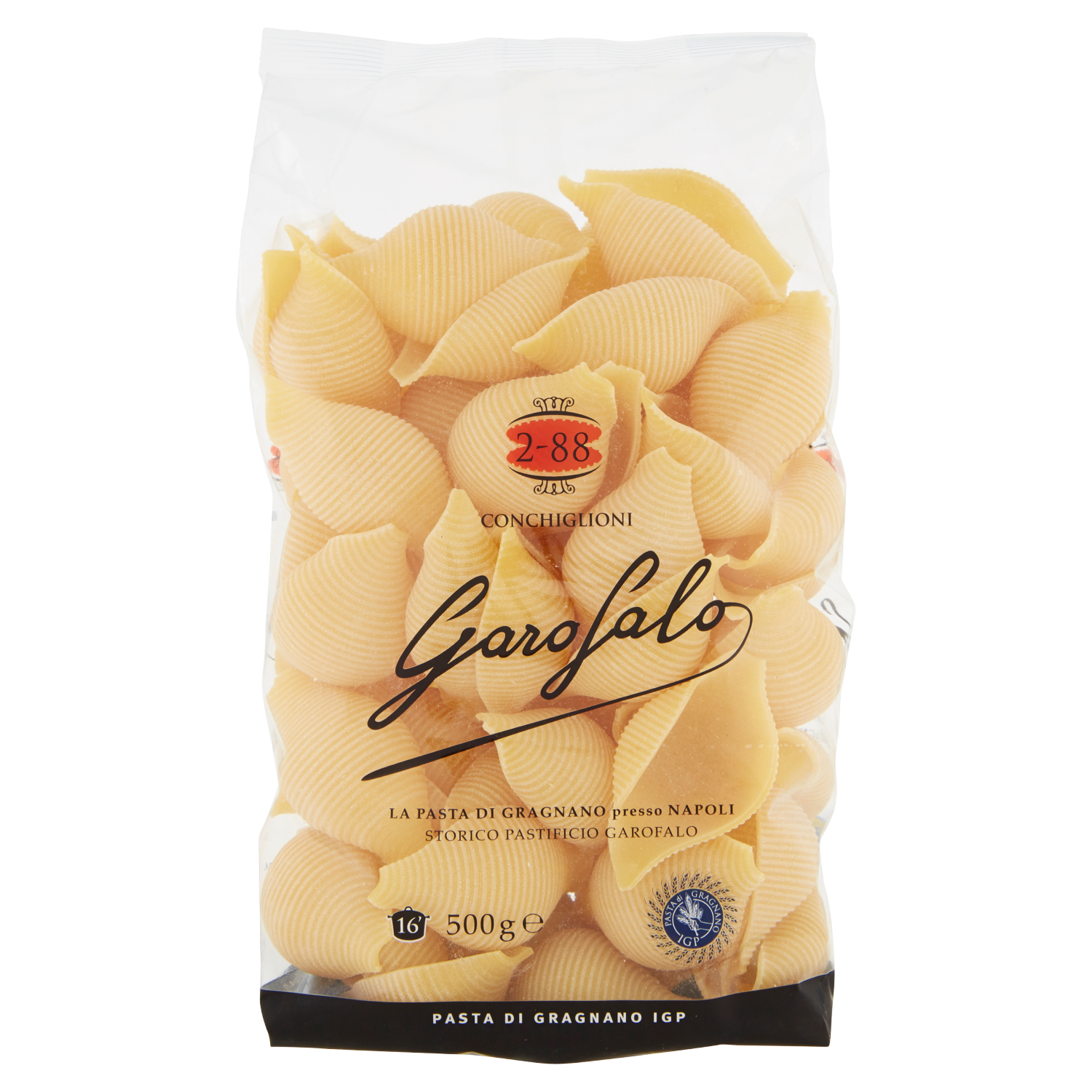 GAROFALO PASTA DI SEMOLA FORMATI SPECIALI CONCHIGLIONI 500g (12 in a box)