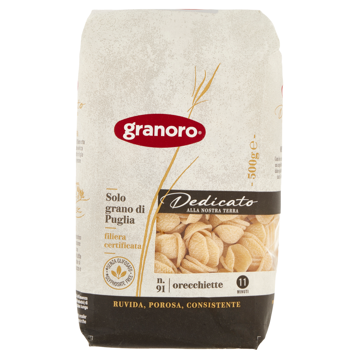 GRANORO DEDICATO 91 ORECHIETTE 500g (20 in a box)