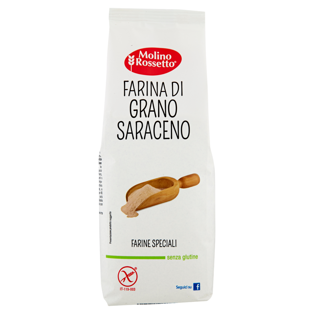 MOLINO ROSSETTO FARINA GRANO SARACENO 500g (10 in a box)