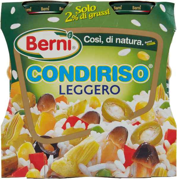 BERNI CONDIRISO LEGGERO 300g X3 (4 in a box)