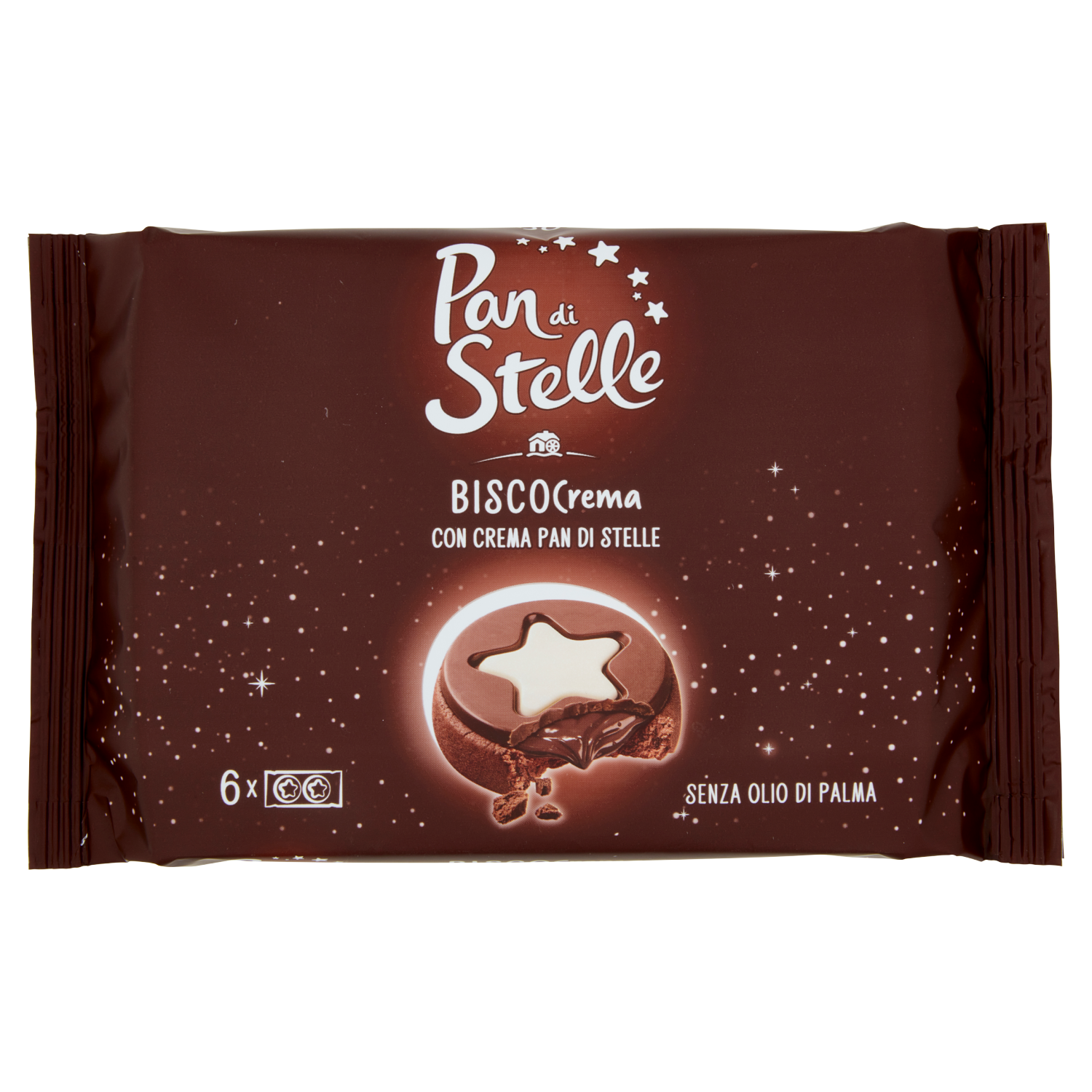 PANDISTELLE BISCOCREMA 28g X6 (10 in a box)