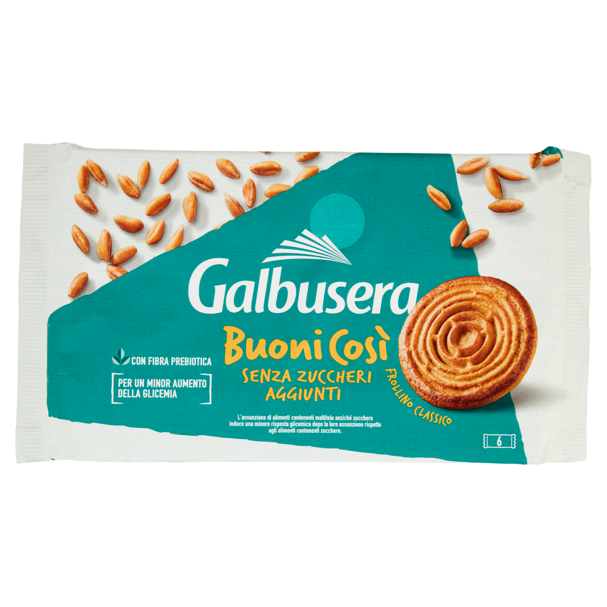 GALBUSERA BUONI COSI' FROLLINO no added sugar 330g (9in a box)