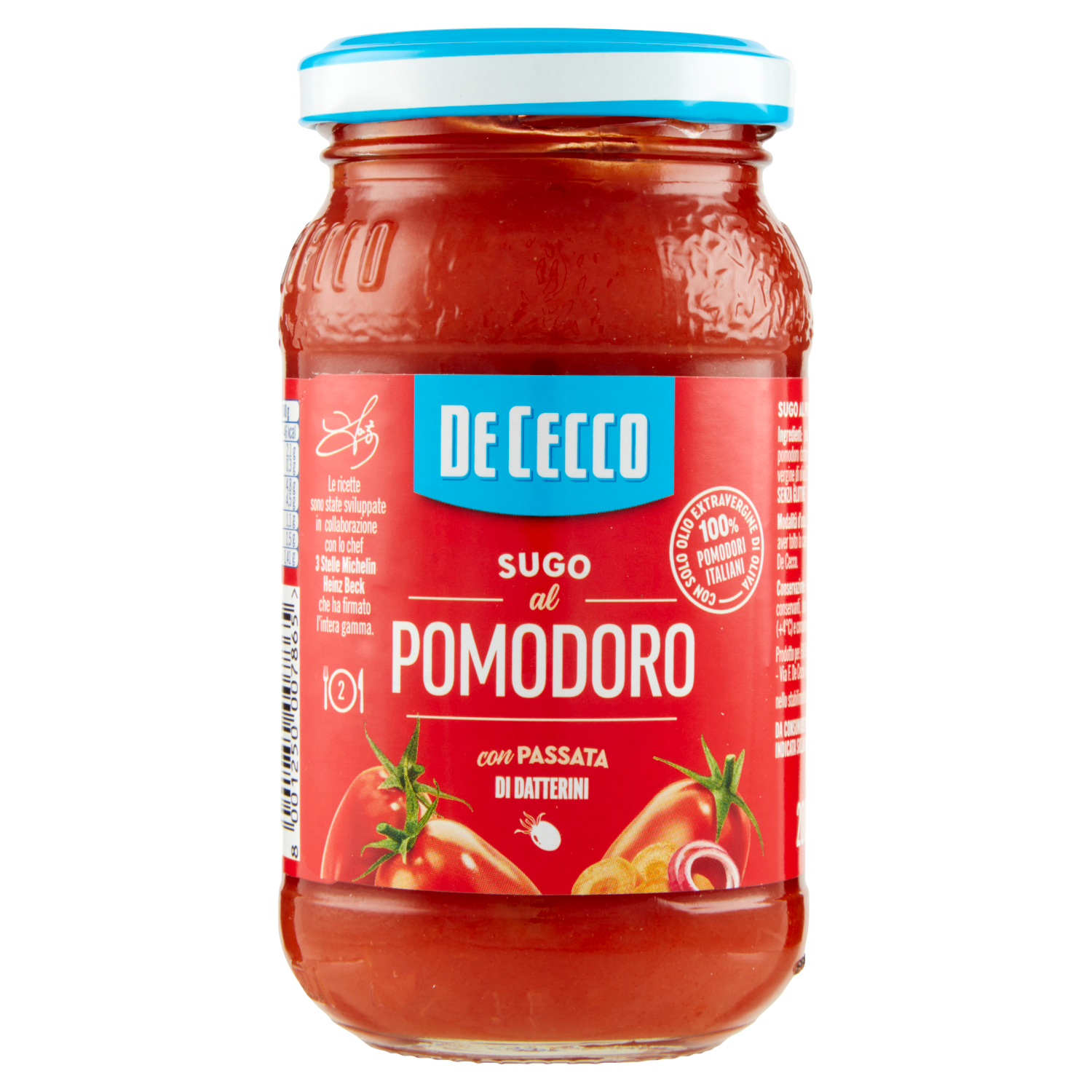 DE CECCO SUGO POMODORO 200g (12 in a box)