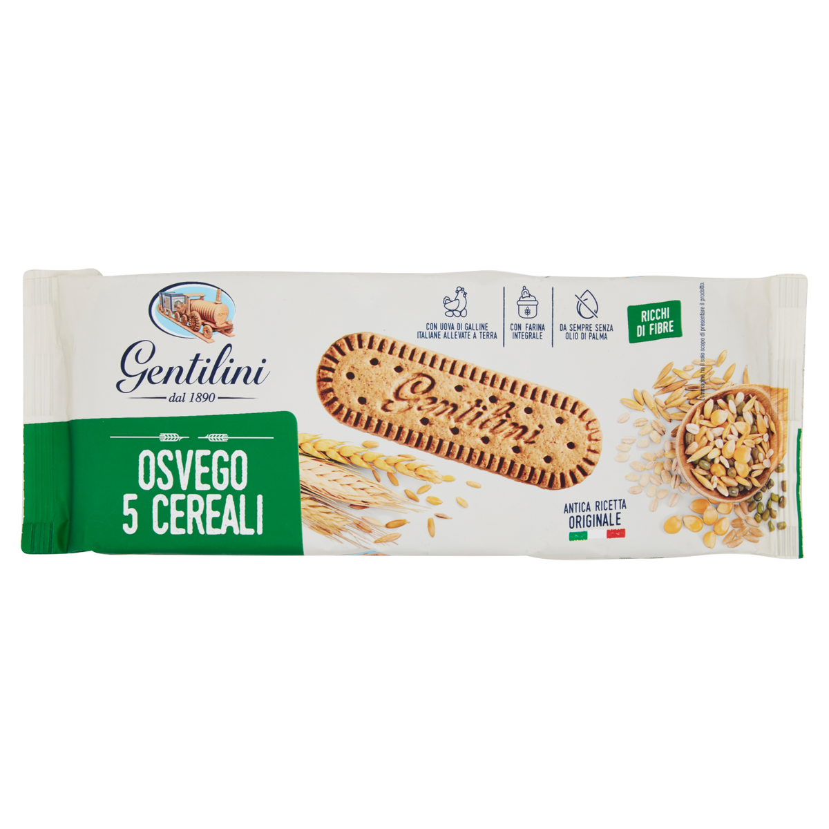GENTILINI BISCOTTI OSVEGO AI CEREALI 250g (14 in a box)