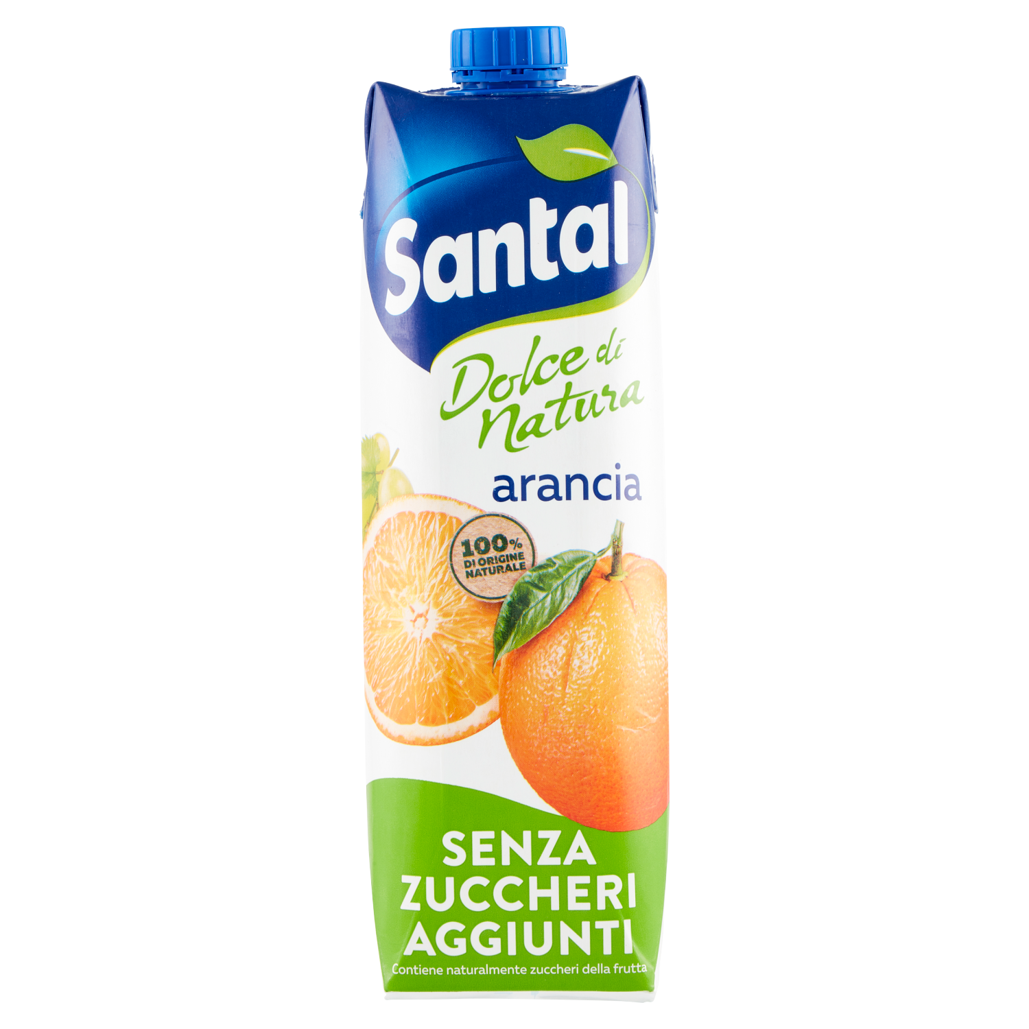 SANTAL SUCCO D'ARANCIA 100% no added sugar 1lt (12 in a box)