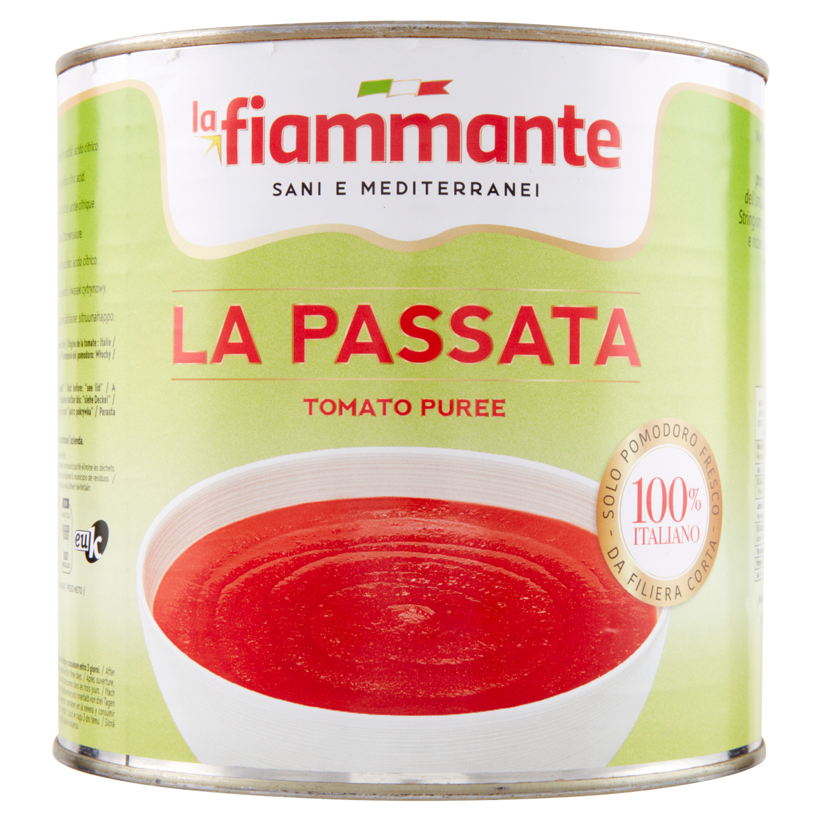 LA FIAMMANTE PASSATA DI POMODORO 2,5kg (6 in a box)
