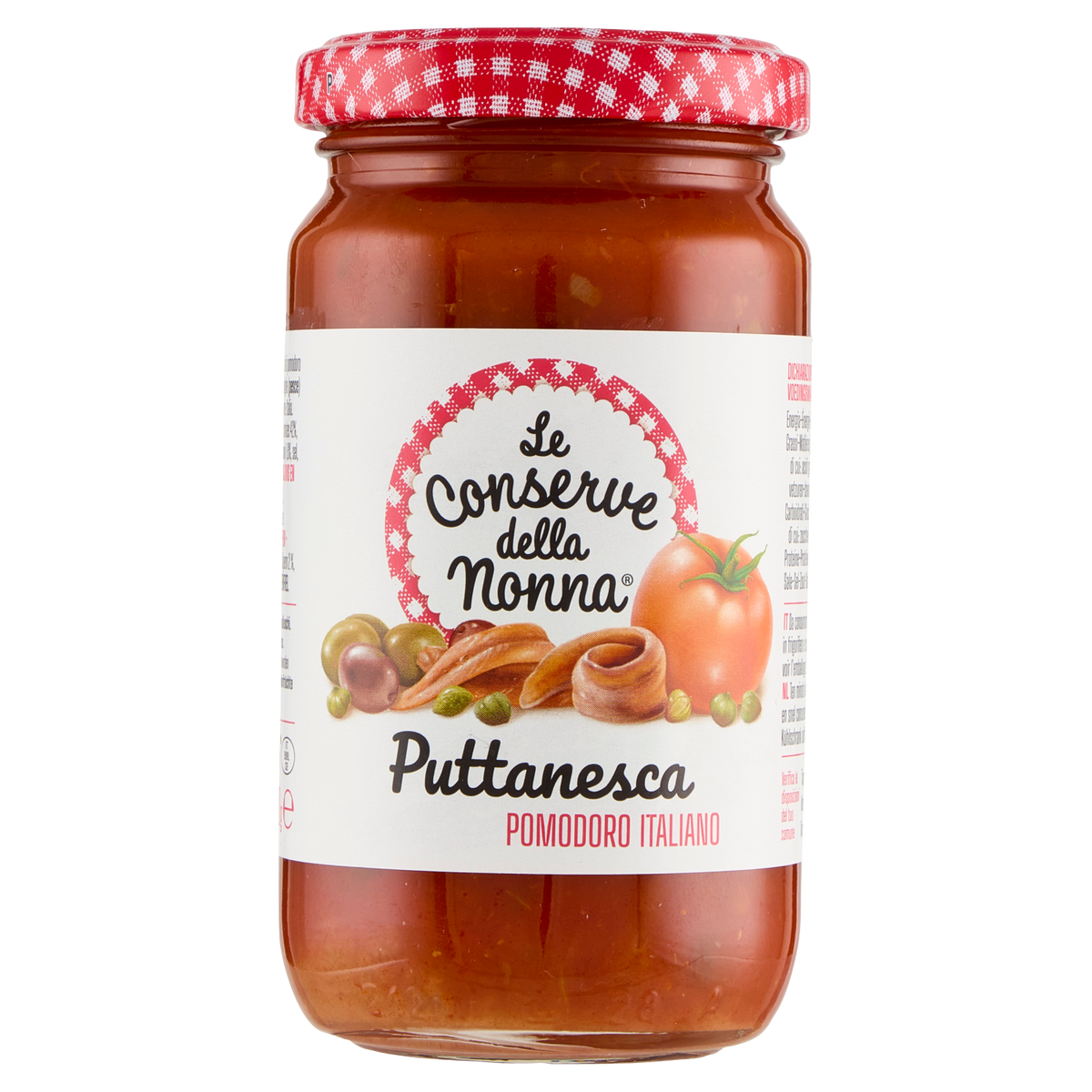 CONSERVE DELLA NONNA SUGO PUTTANESCA 190g (12 in a box)