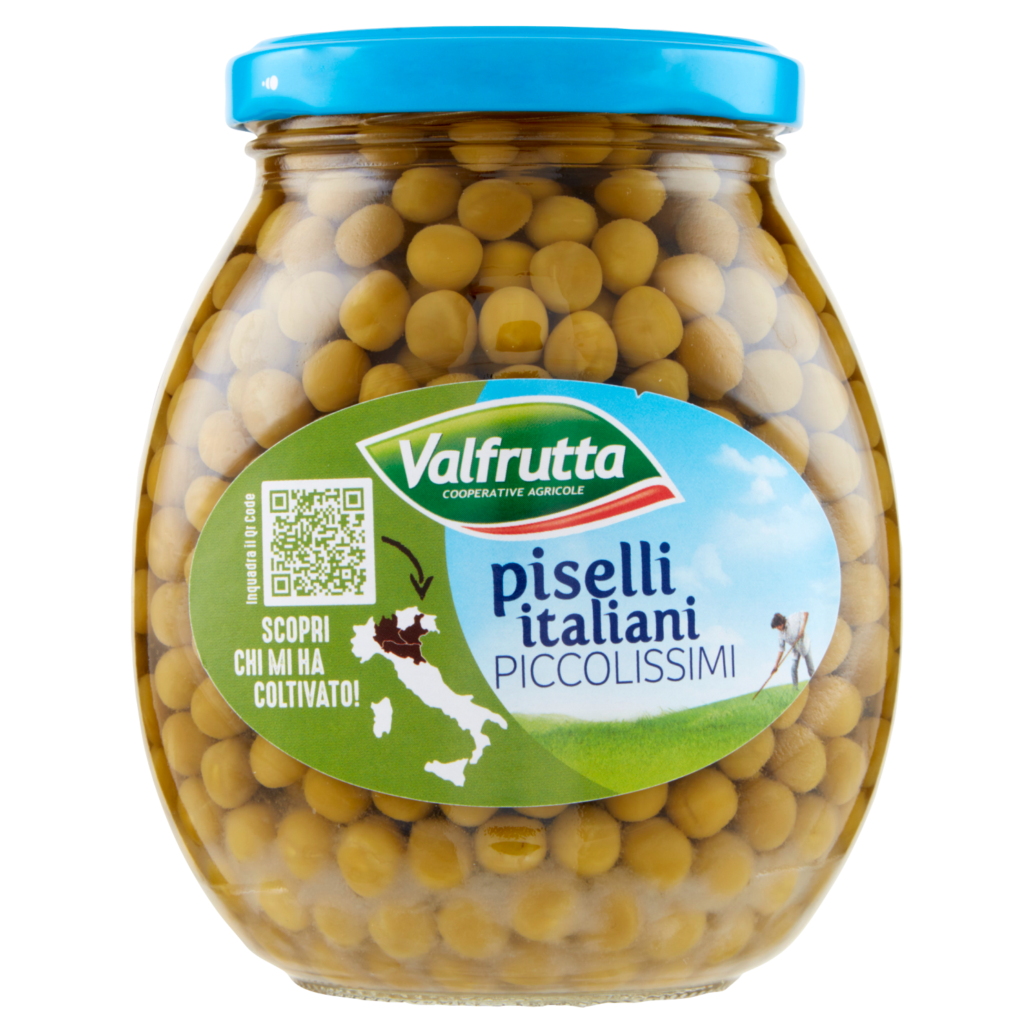 VALFRUTTA PISELLI PICCOLI 360g (12 in a box)