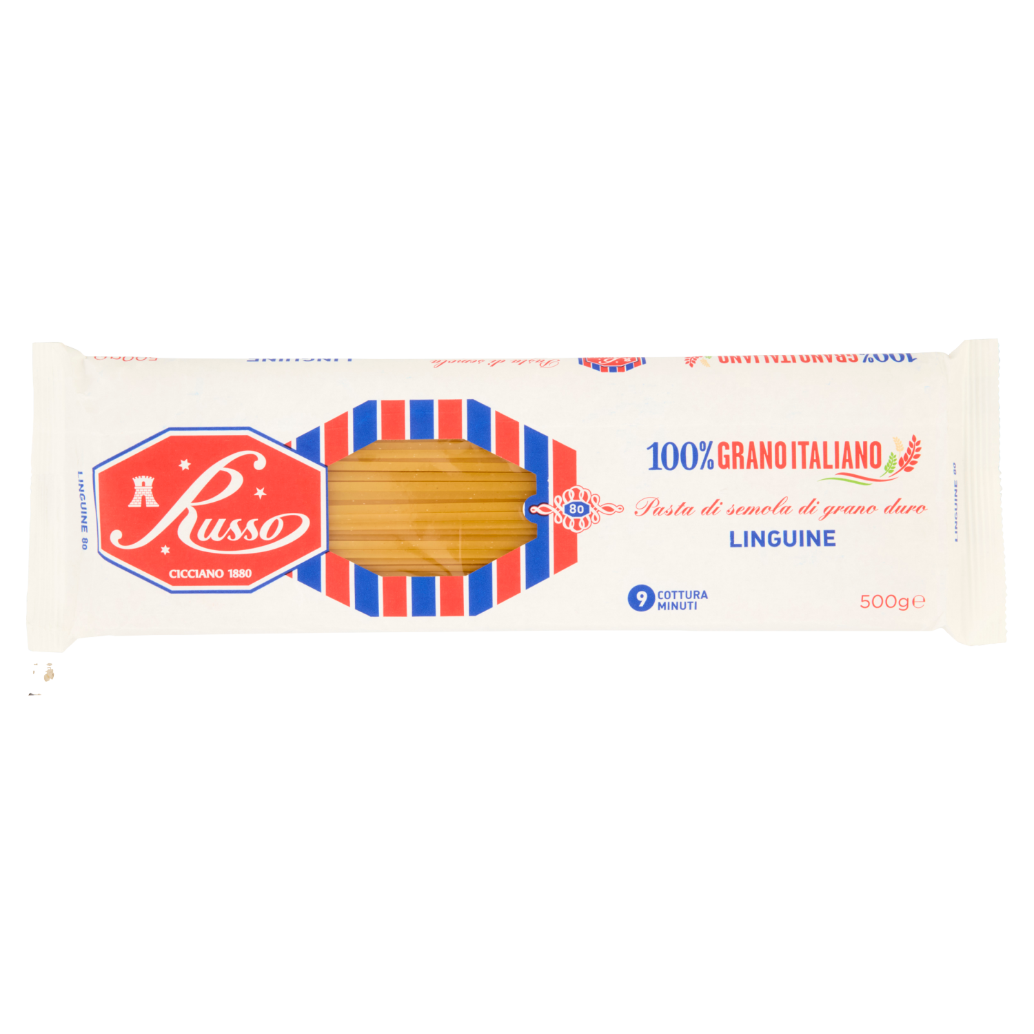 RUSSO PASTA DI SEMOLA LINGUINE 500g (24 in a box)