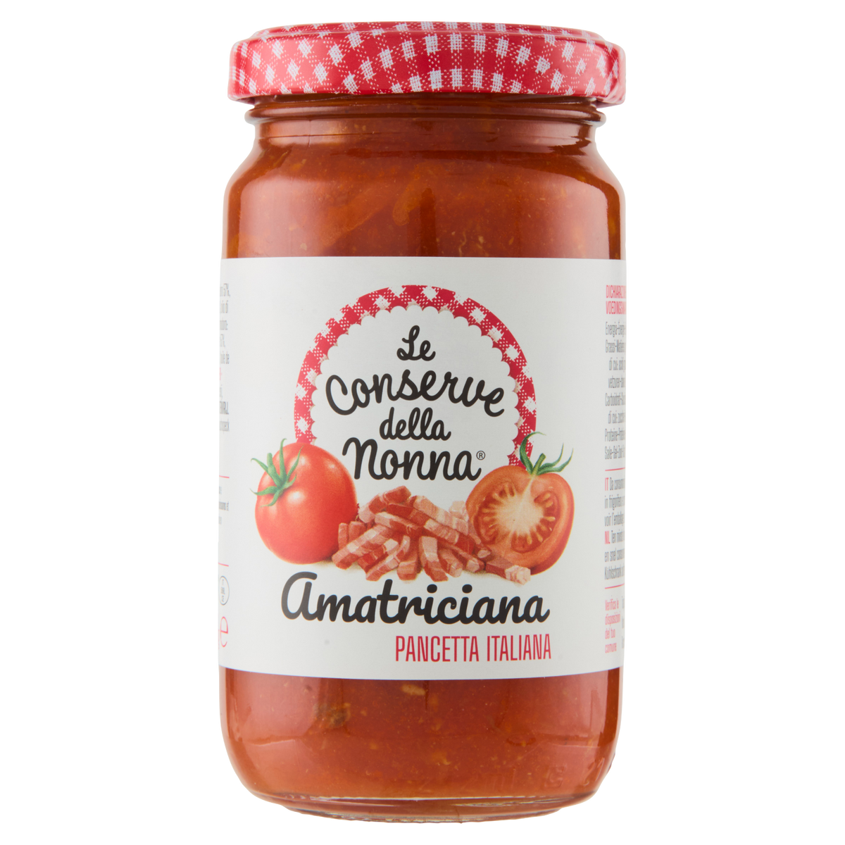 CONSERVE DELLA NONNA SUGO ALL'AMATRICIANA 190g (12 in a box)