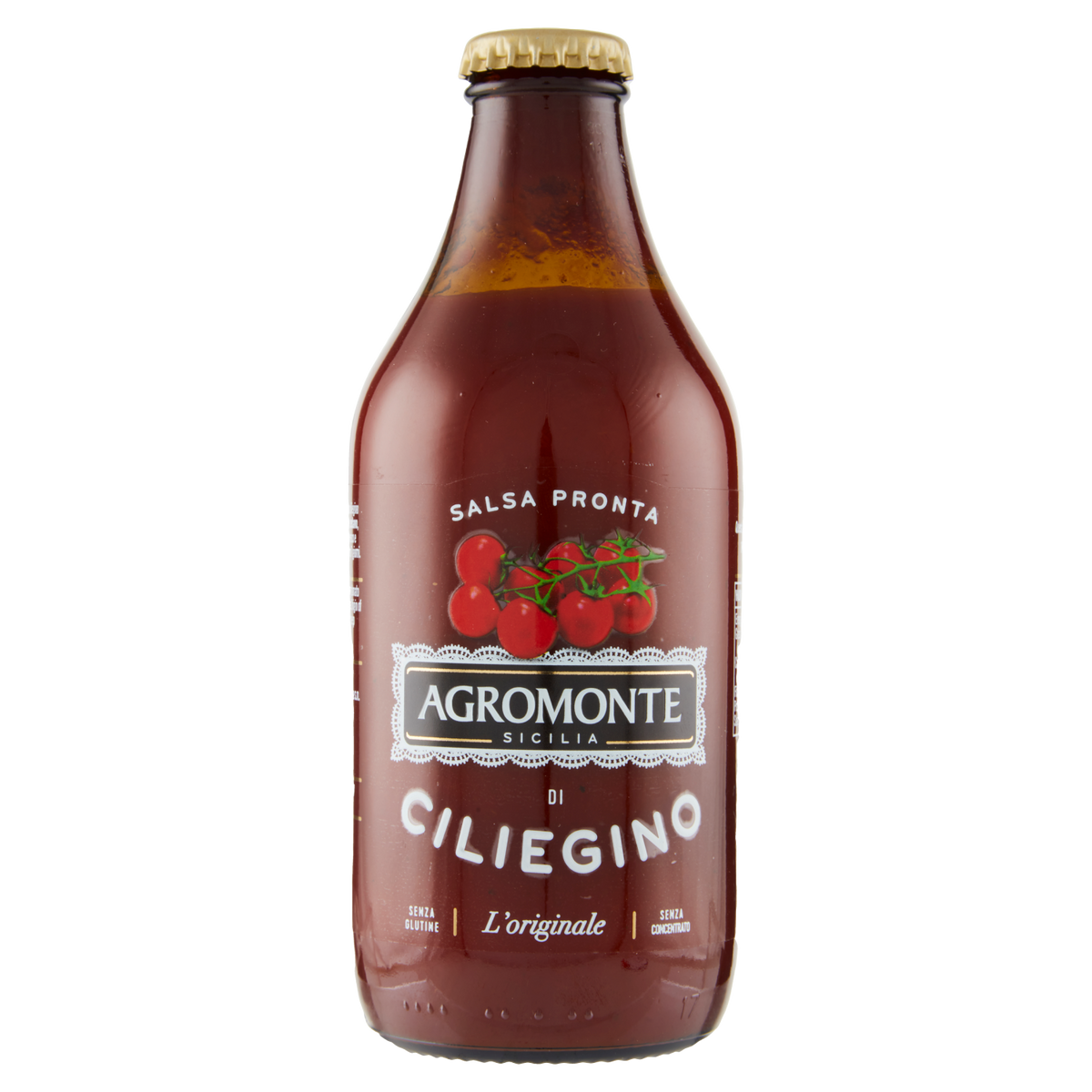 AGROMONTE SALSA CILIEGINO 330g (12 in a box)