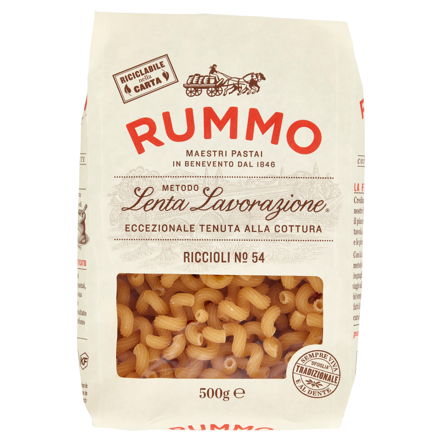 RUMMO RICCIOLI N°54 500g (16 in a box)