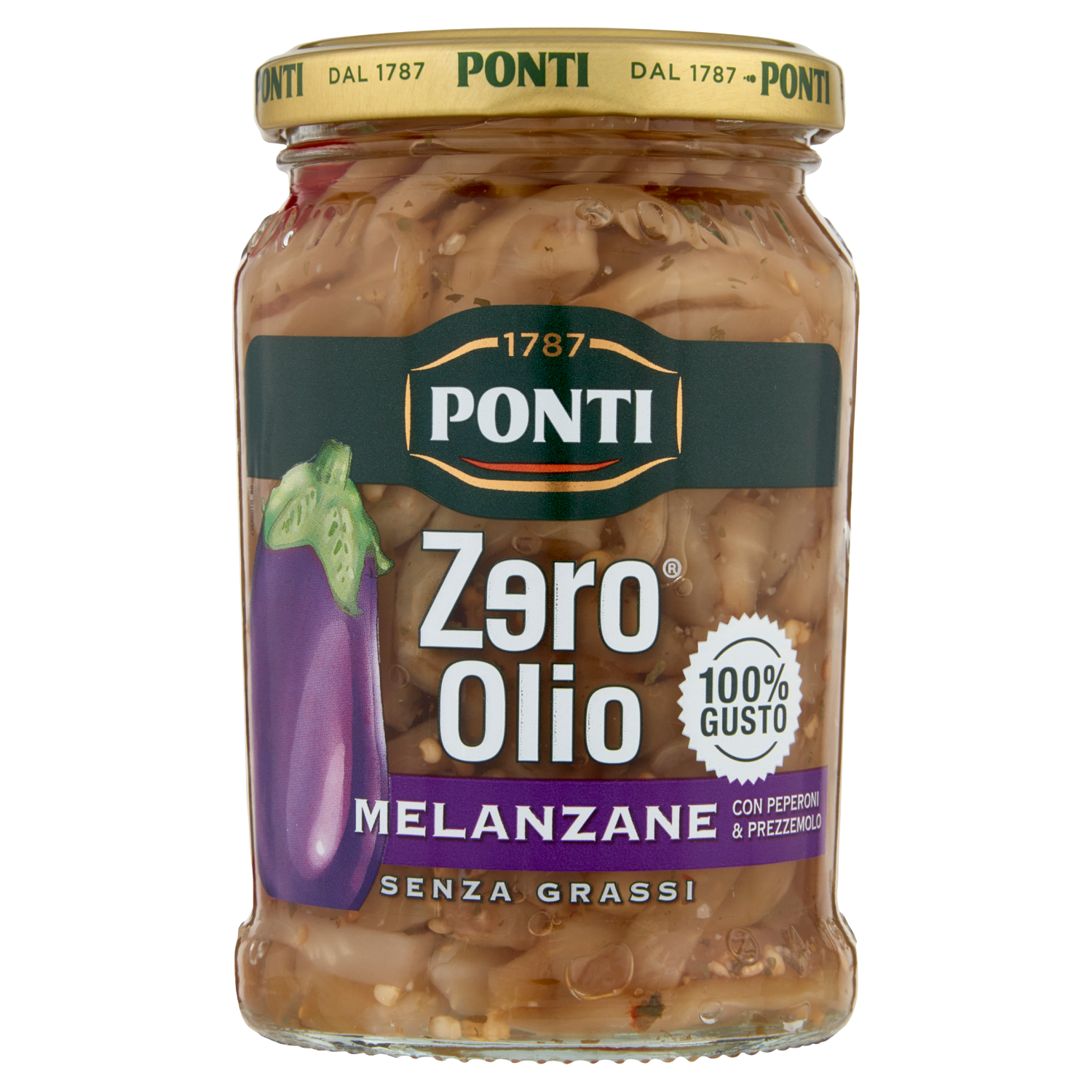 PONTI MELENZANE ZERO OLIO 300g (12 in a box)