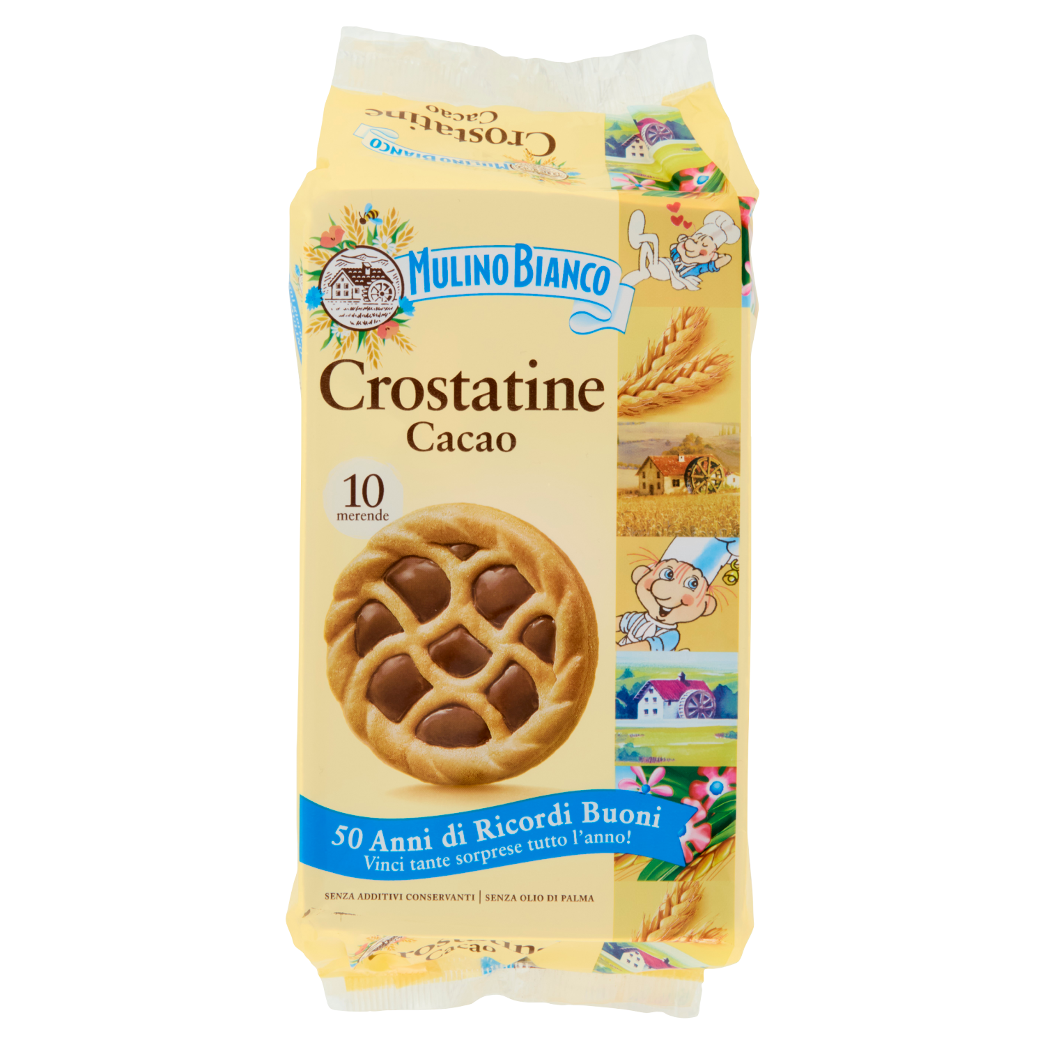 MULINO BIANCO CROSTATINA CACAO X10 400g (12 in a box)