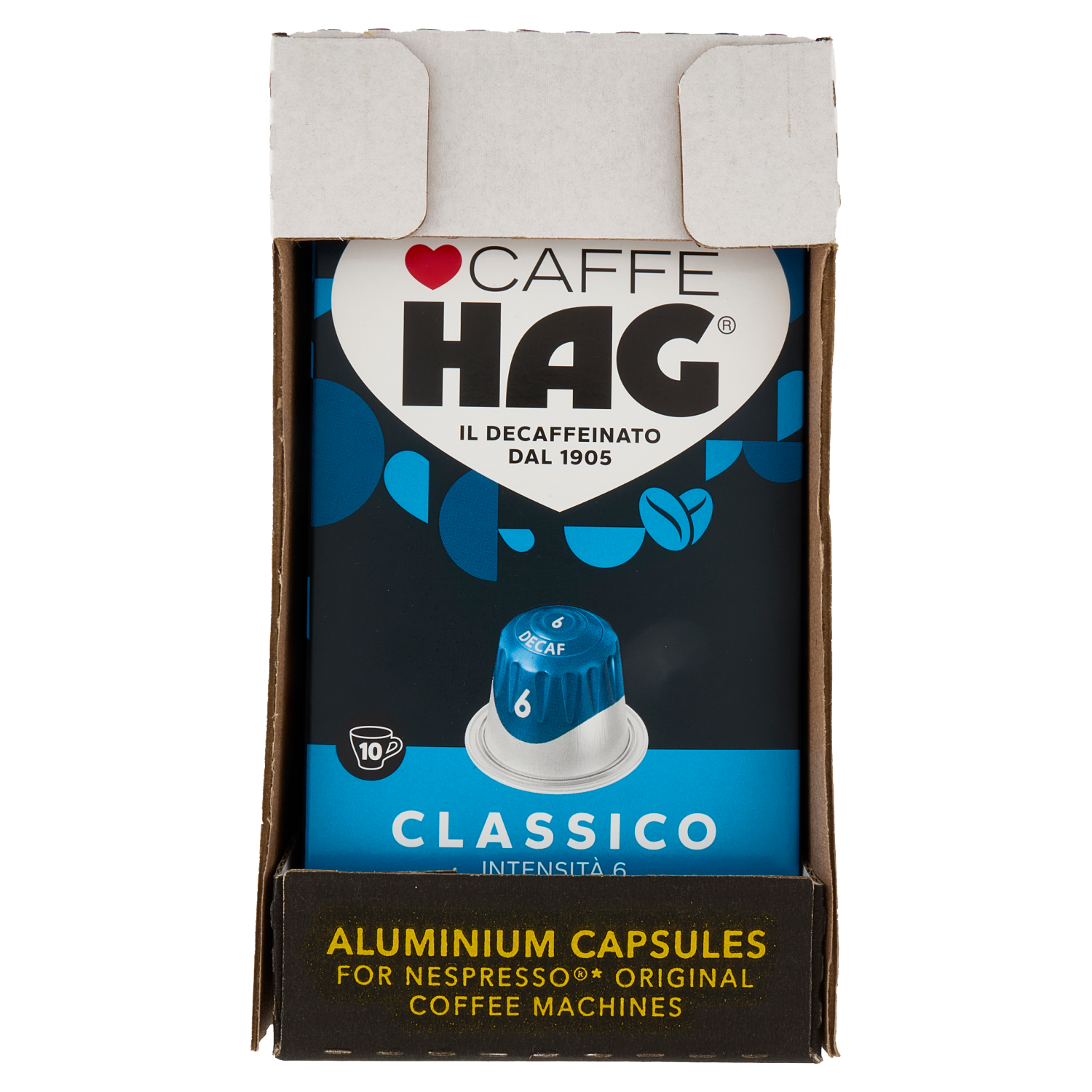 HAG DEK CLASSICO CAPSULE NX10 10pcs (10 in a box)