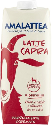 Amalattea Latte Di Capra UHT Ps ml.500 (6 In A Box) (£1.59 Each)