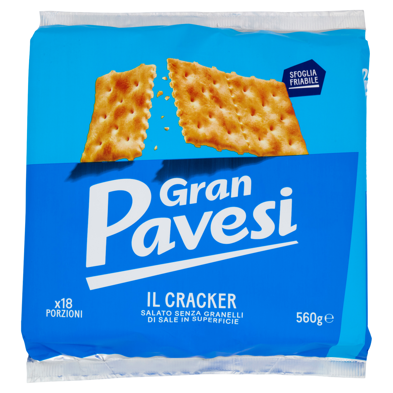 PAVESI CRACKER SENZA SALE X18 560g (12 in a box)