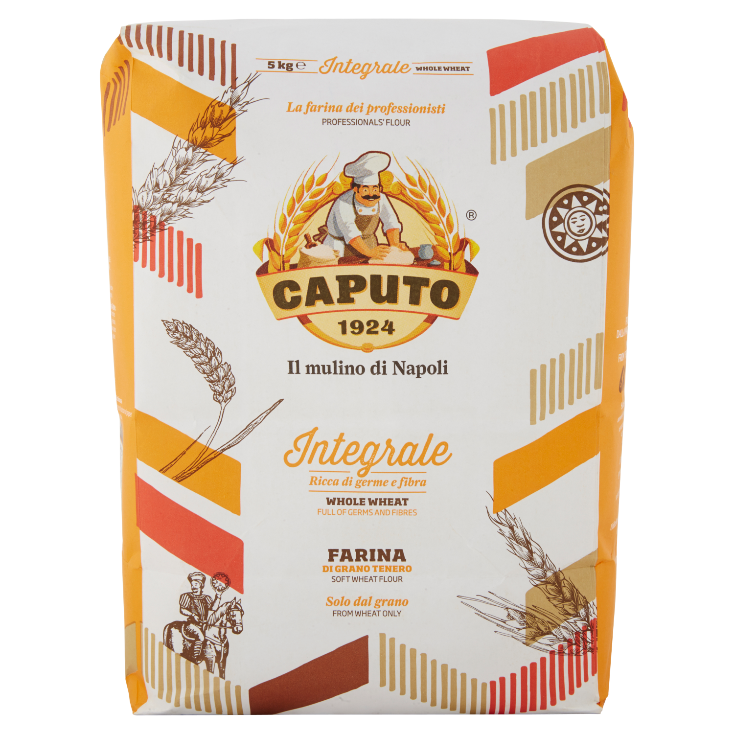 CAPUTO FARINA INTEGRALE 5kg (single bag)