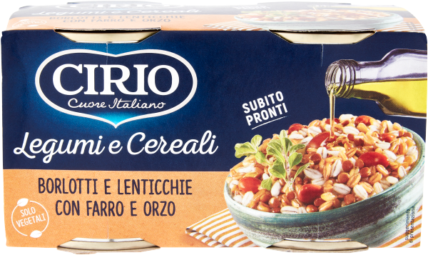 Cirio Legumi Orzo E Farro X2 400 Gr