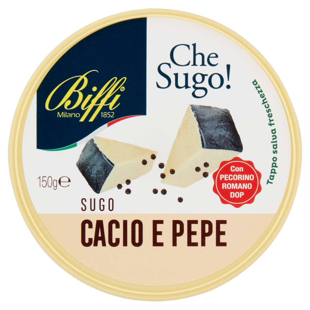 BIFFI SUGO CACIO E PEPE 150g (6 in a box)