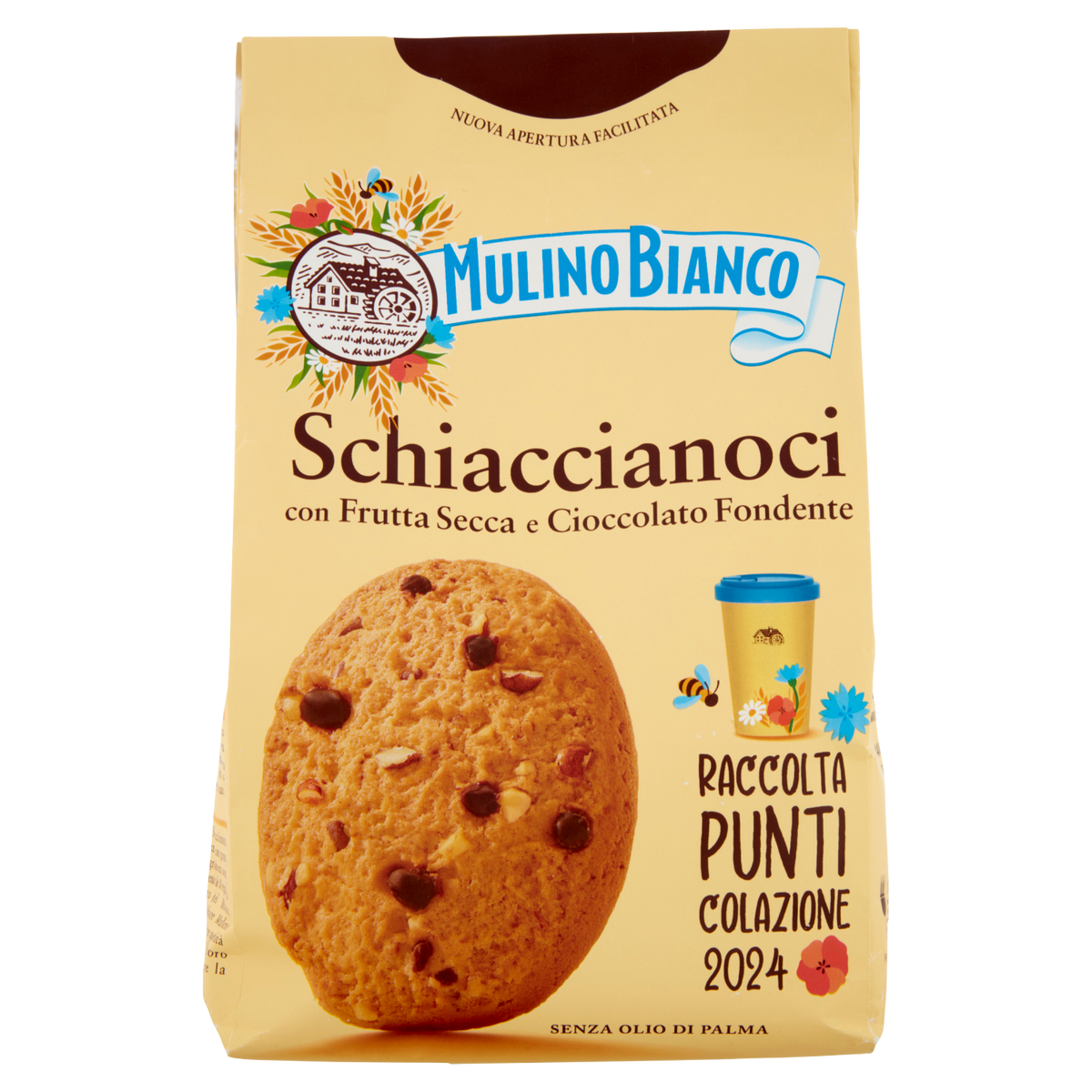 MULINO BIANCO SCHIACCIANOCI 300g (12 in a box)