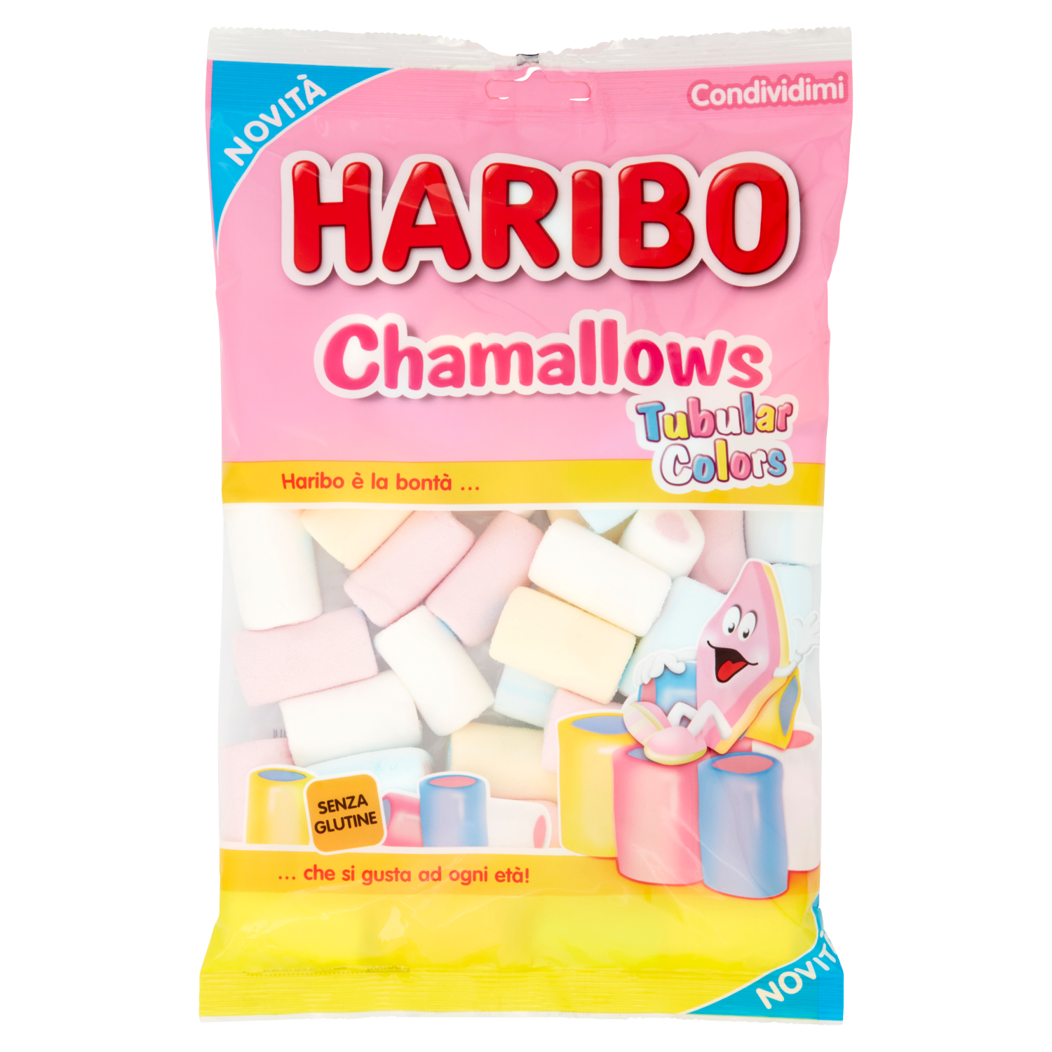 HARIBO CHAMALLOWS TUBO 150g (12 in a box)
