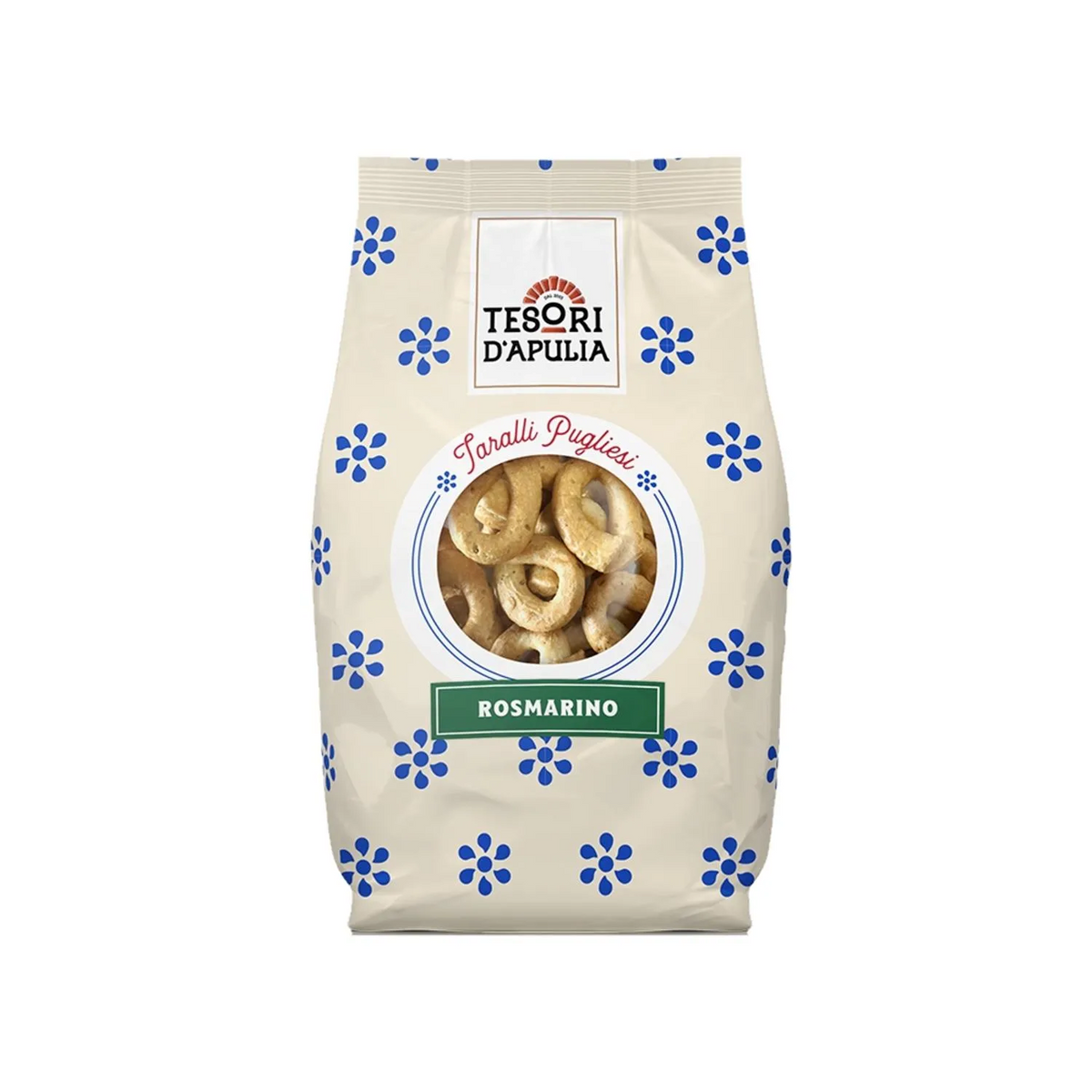 TESORI TARALLI ROSMARINO 400g (15 in a box)