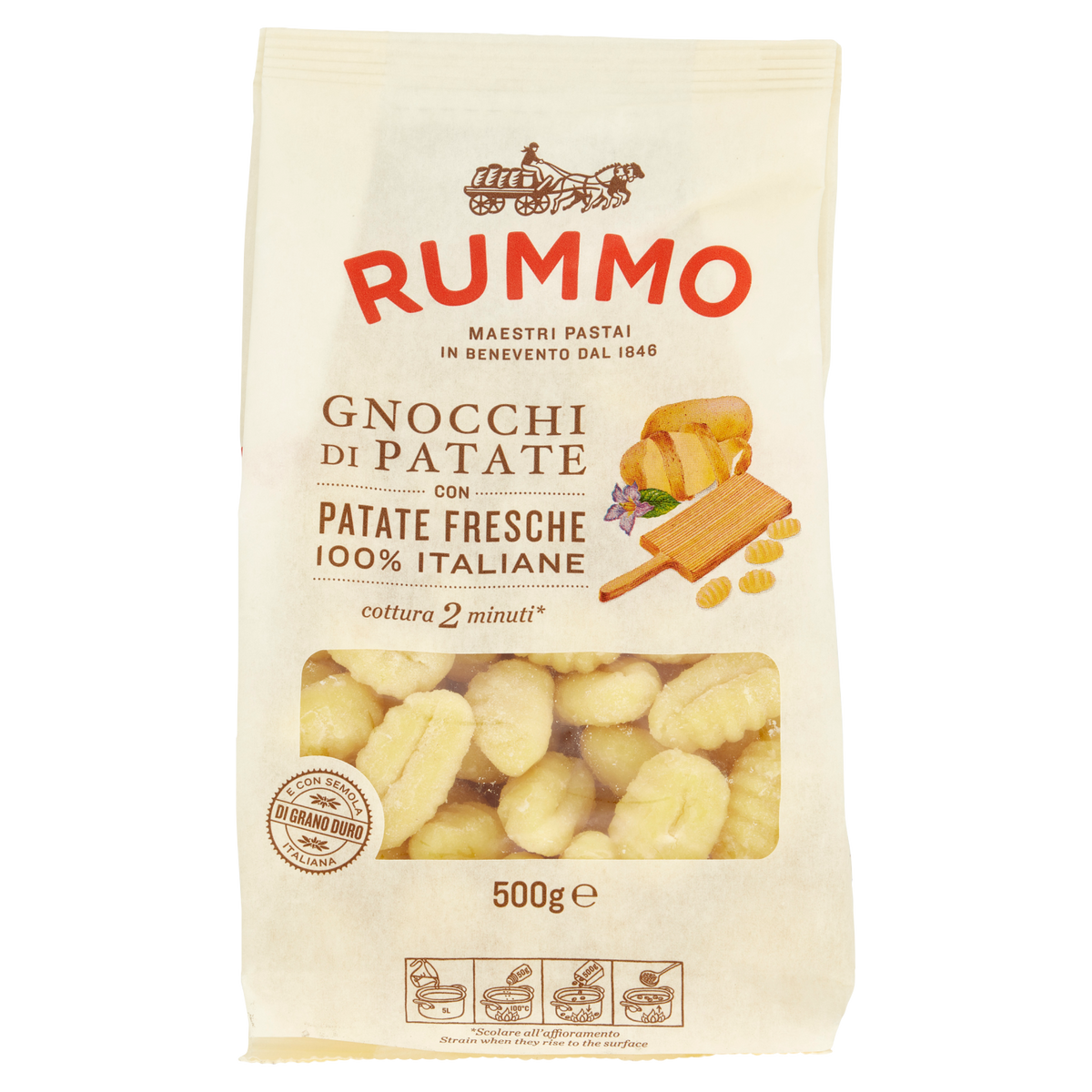RUMMO GNOCCHI DI PATATE 500g (8 in a box)