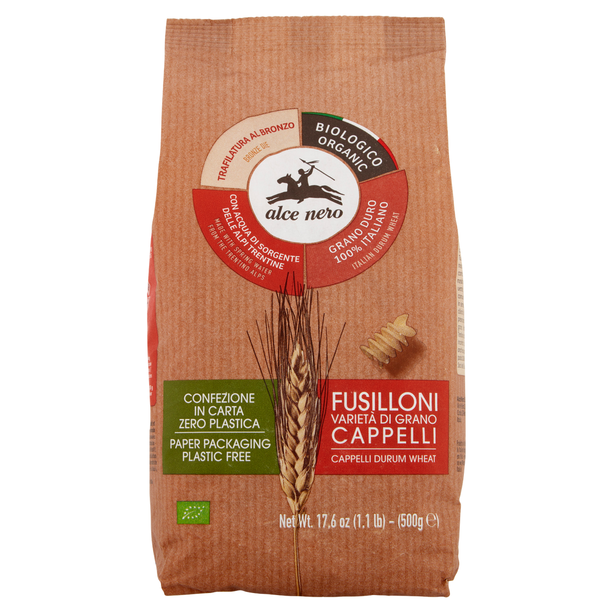 ALCENERO FUSILLI SENATORE CAPPELLI 500g (12 in a box)