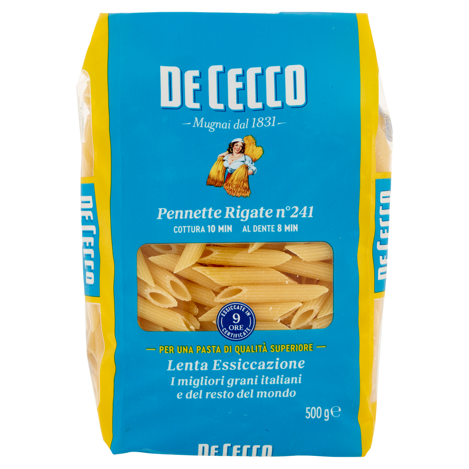 DE CECCO PENNETTE RIGATE N.241 500g (24 in a box)