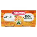 PLASMON OMOGENEIZZATO 4 FRUTTI 80gX2 160g (12 in a box)