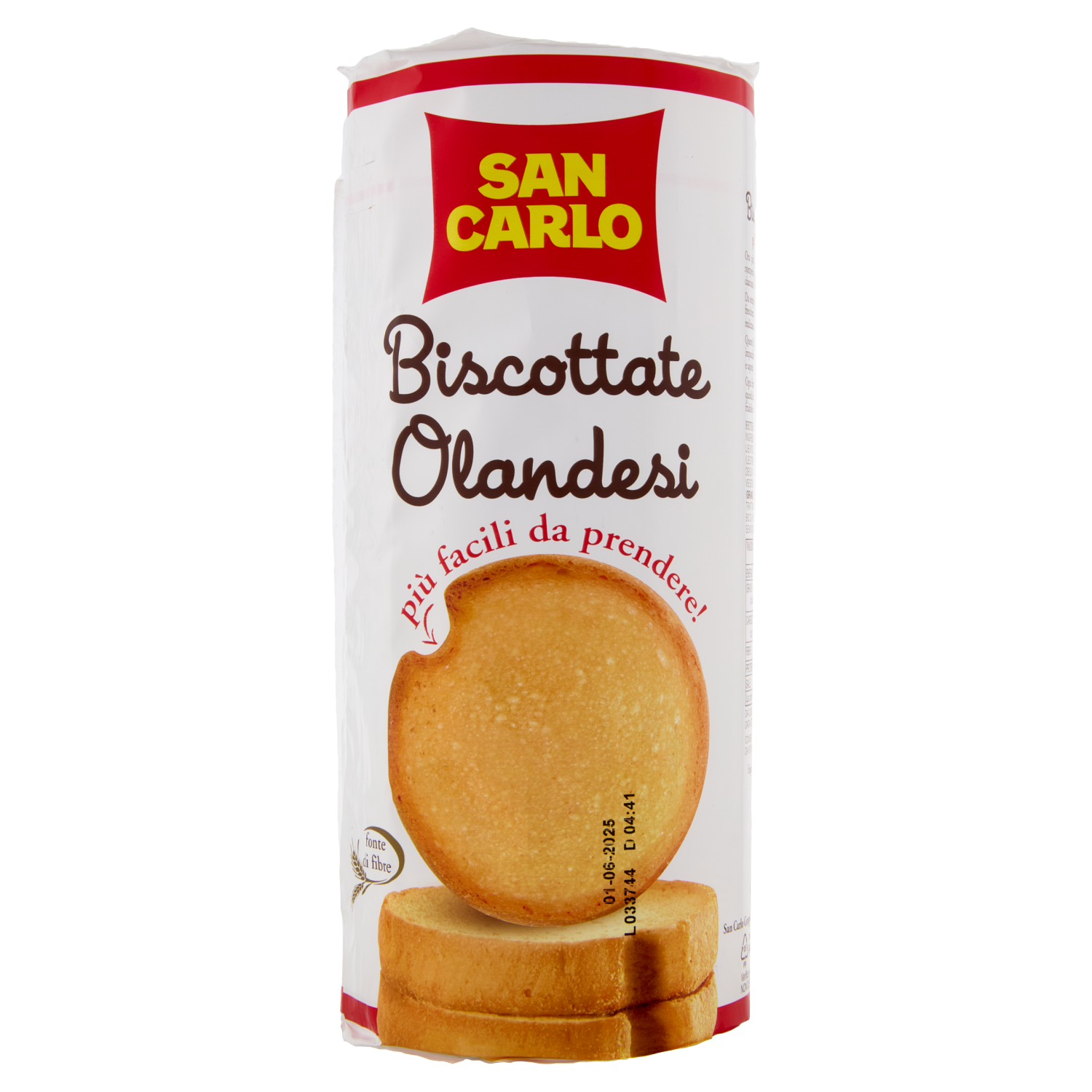 SAN CARLO FETTE BISCOTTATE OLANDESI 125g (12 in a box)