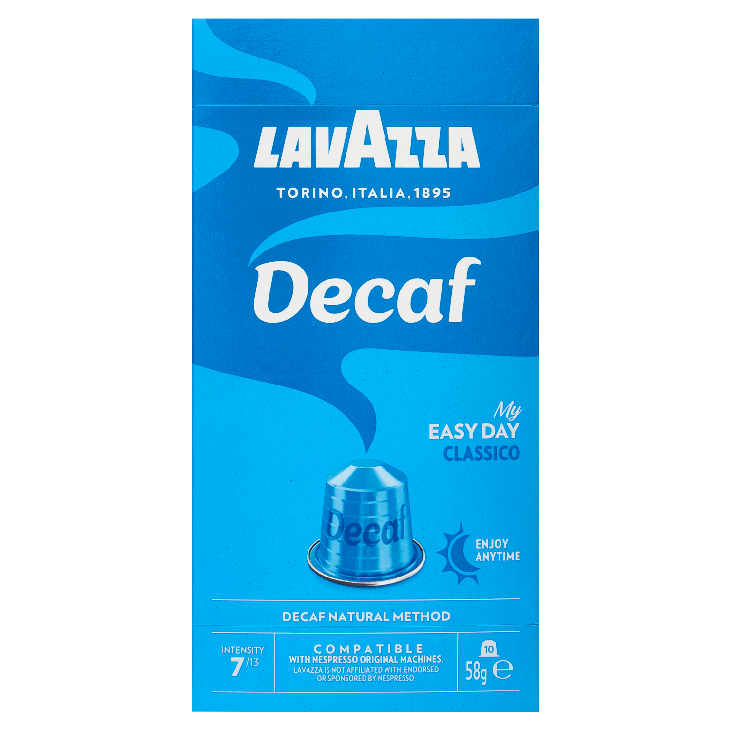 LAVAZZA DEK CAPSULE CAP N10 58g (10 in a box)