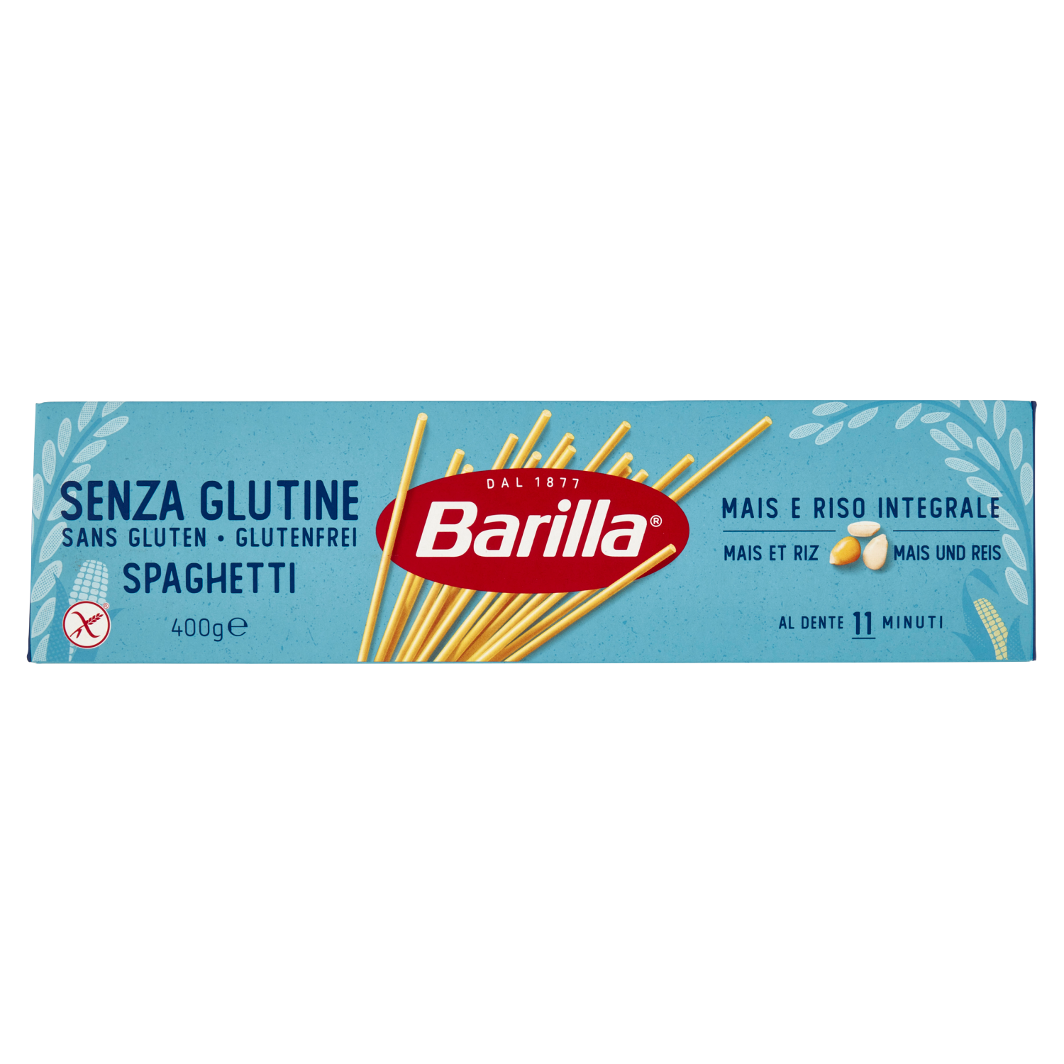 BARILLA PASTA SENZA GLUTINE SPAGHETTI 400g (12 in a box)