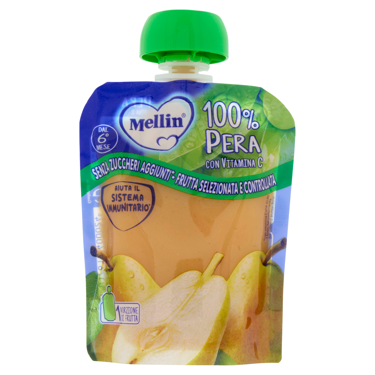 MELLIN POUCH PERA 90g (6 in a box)