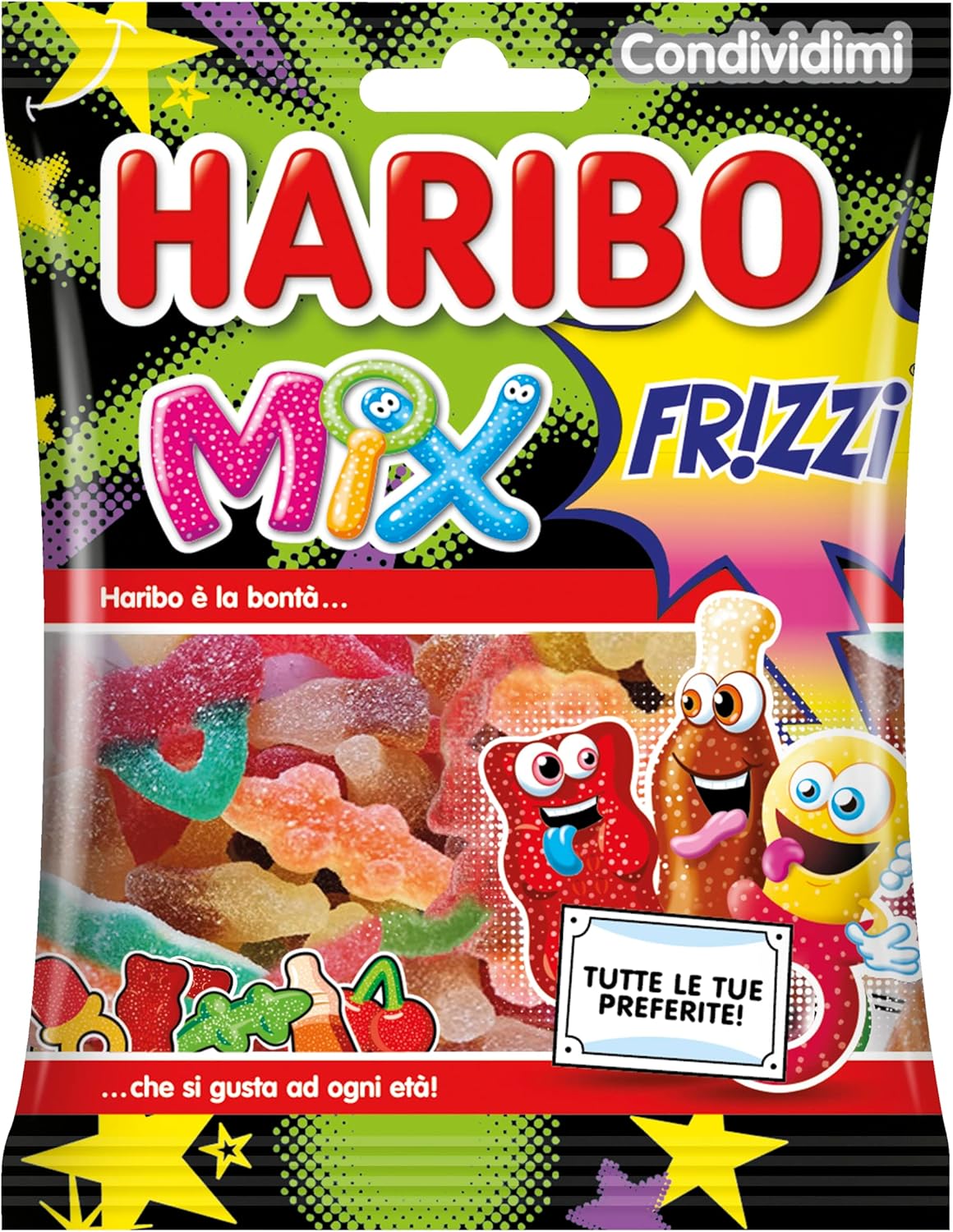 Haribo Mix Frizzi 175 Gr