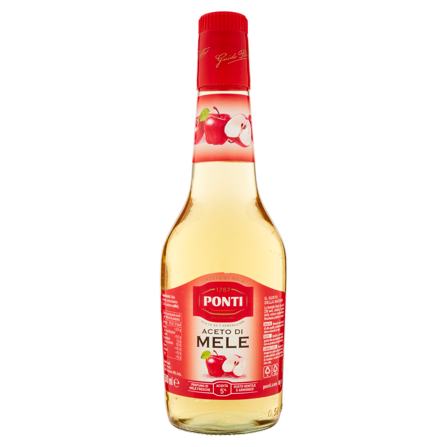 PONTI ACETO DI MELE 500cl (12 in a box)