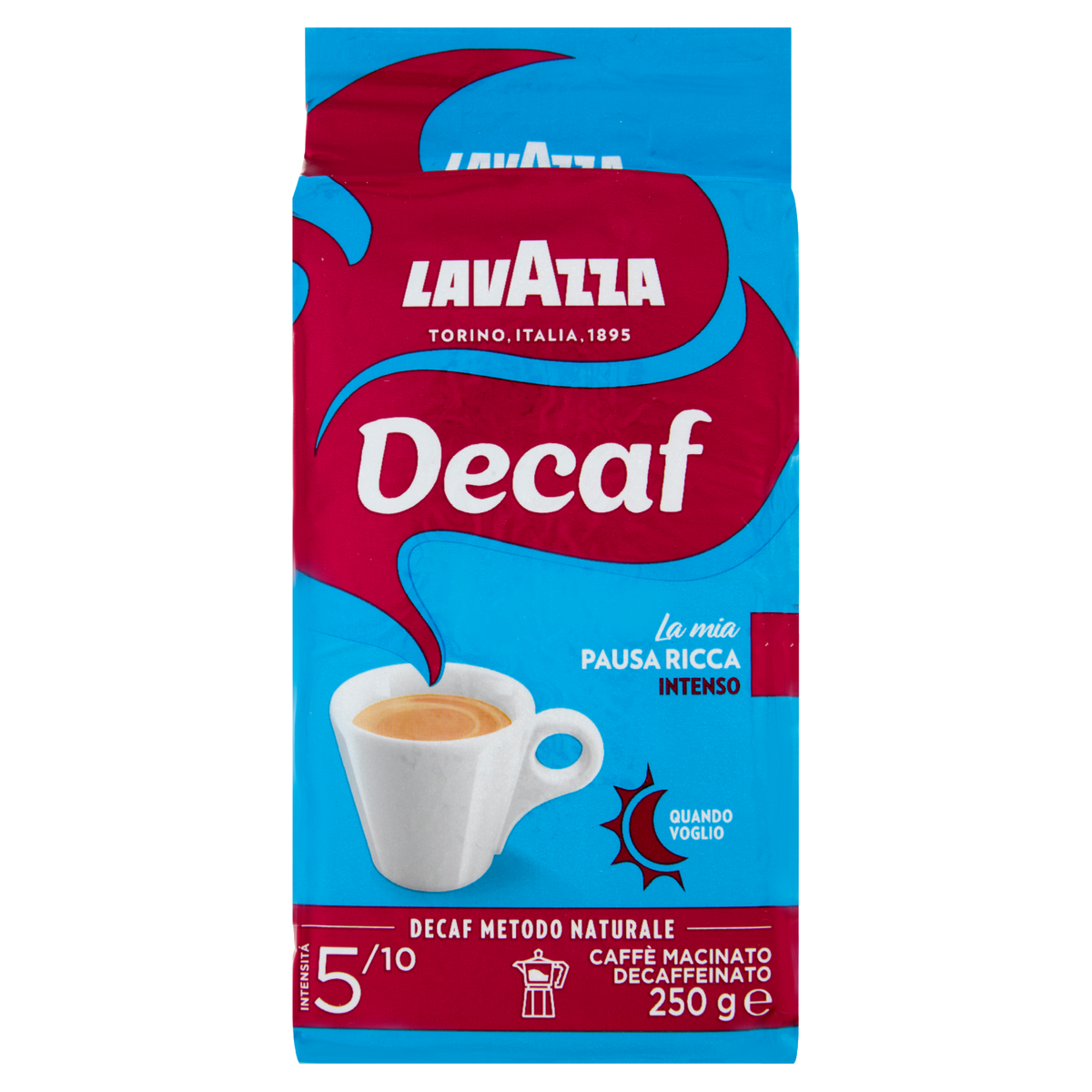 LAVAZZA DEK INTENSO 250g (20 in a box)