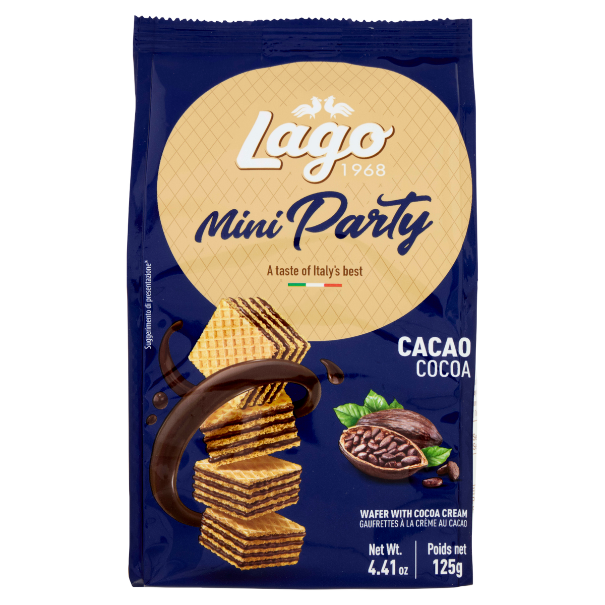 ELLEDI MINI PARTY CACAO 125g (12 in a box)