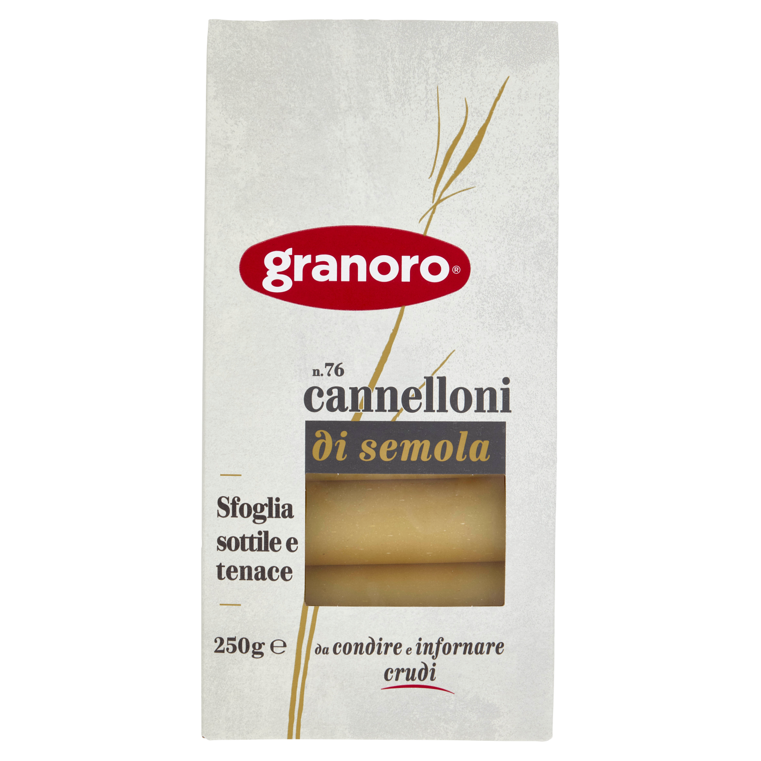 GRANORO CANNELLONI SEMOLA 250g (24 in a box)