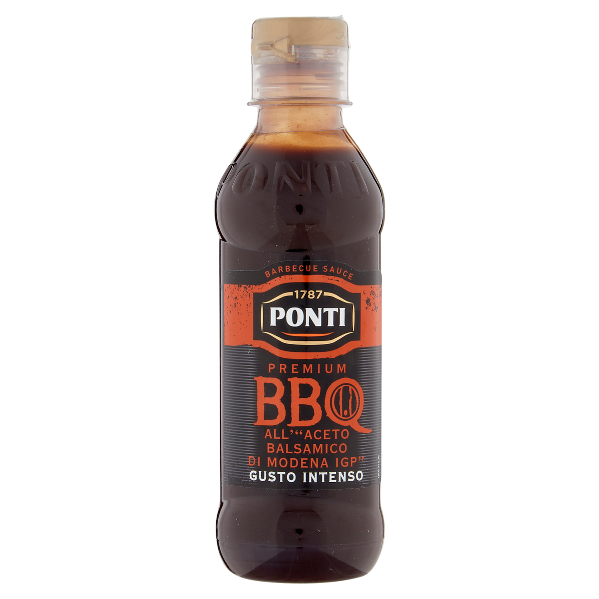 PONTI BBQ ALL'ACETO BALSAMICO IGP 250ml (6 in a box)